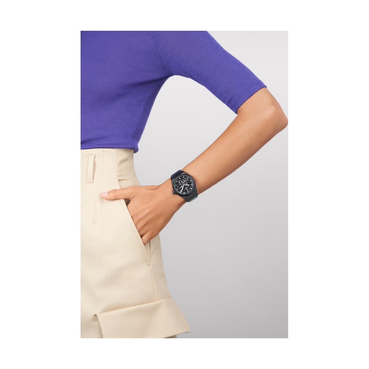 ZEGAREK ZENITH DEFY SKYLINE SKELETON