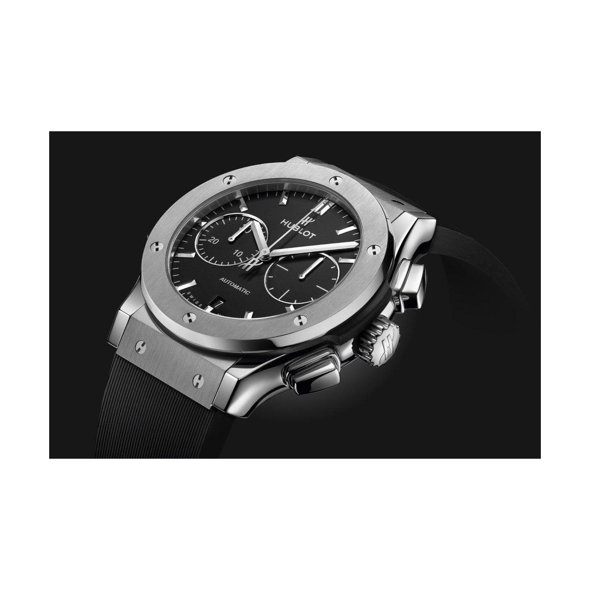 ZEGAREK HUBLOT CLASSIC FUSION CHRONOGRAPH TITANIUM