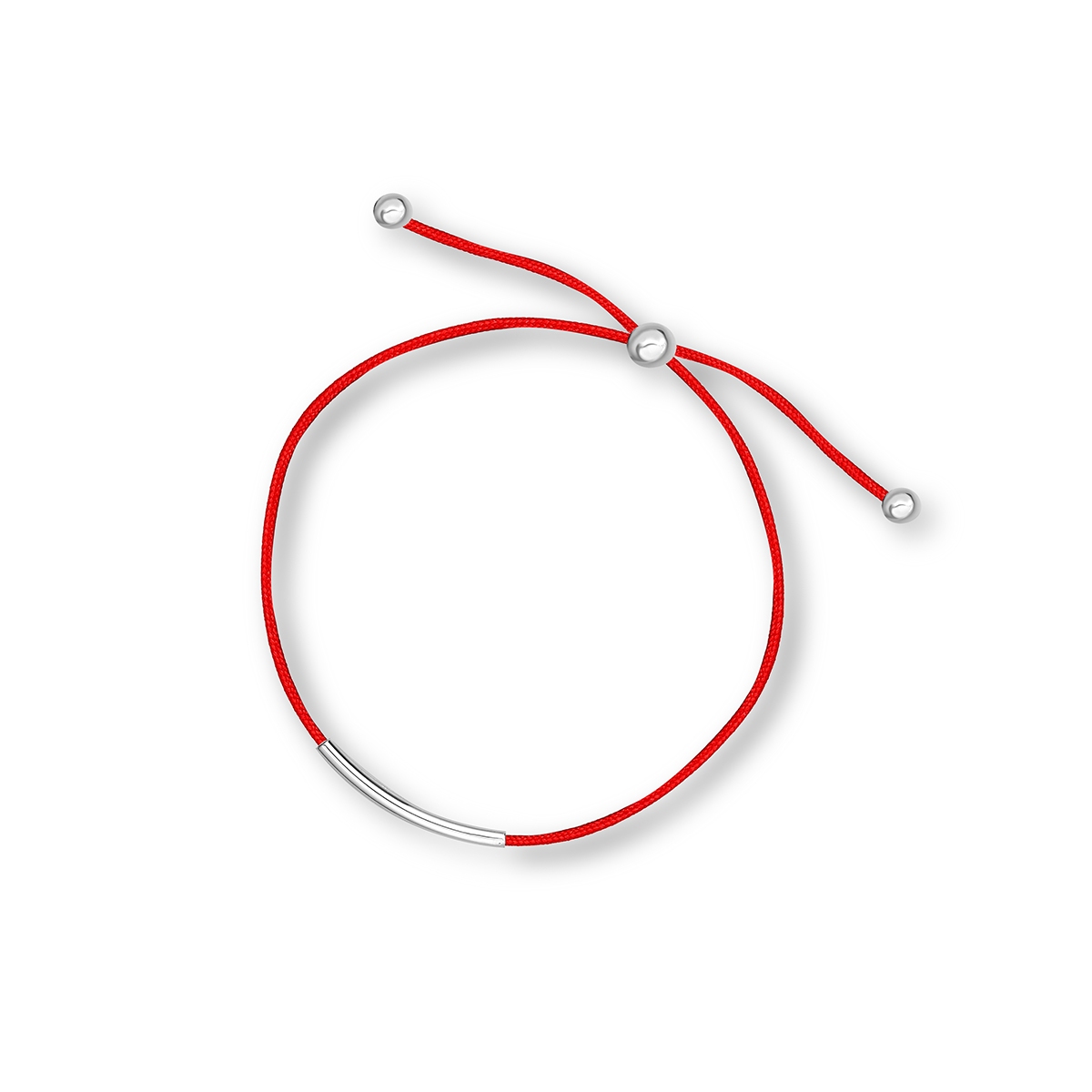 Bransoleta czerwony sznurek