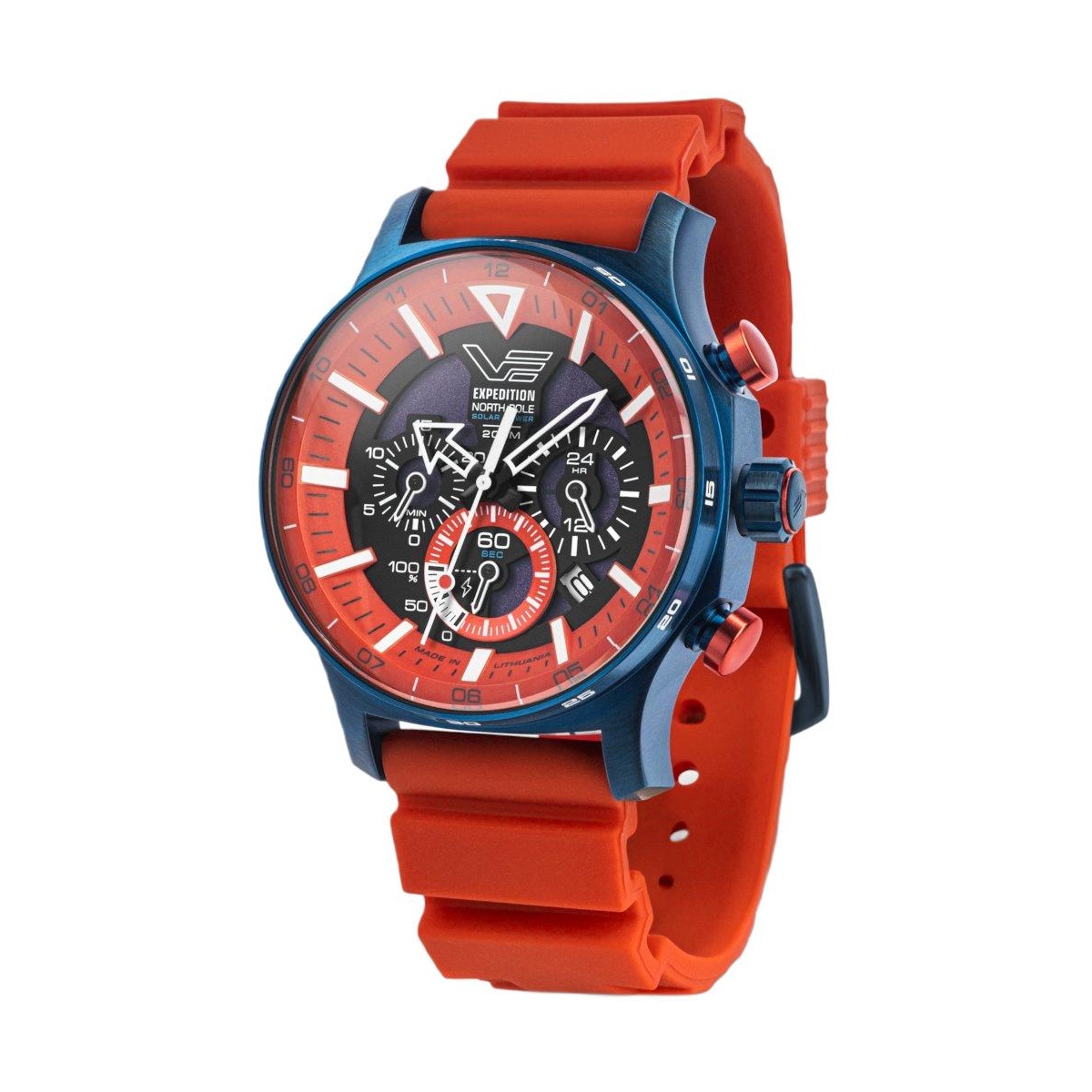 ZEGAREK VOSTOK EUROPE EXPEDITION NORTH POLE 1 POLAR SUNRISE SOLAR