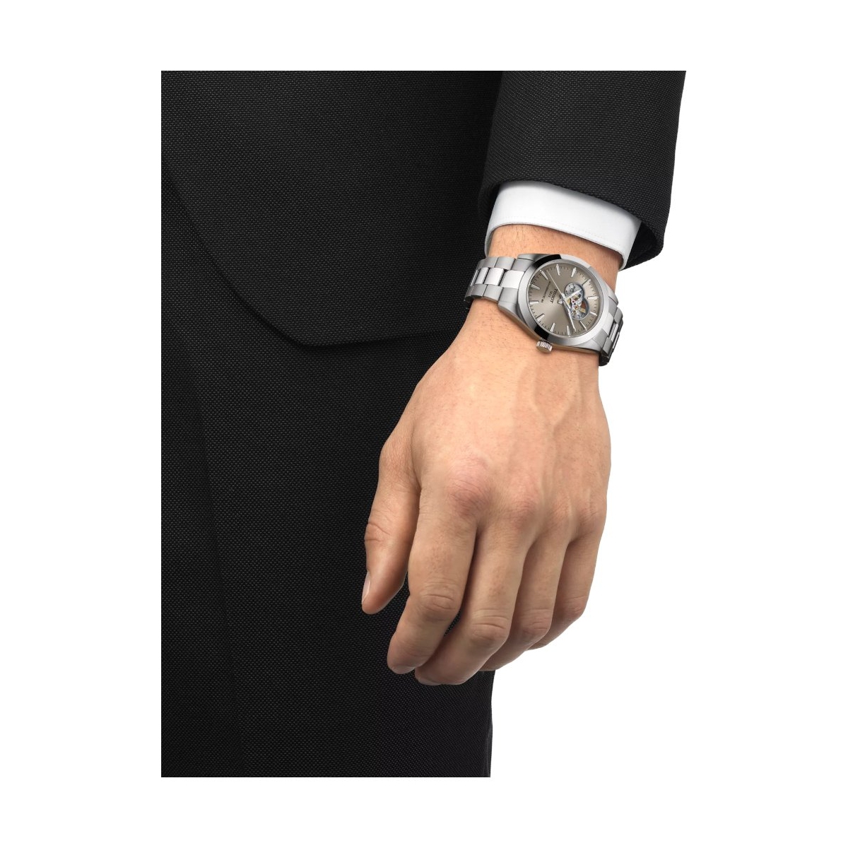 TISSOT GENTLEMAN POWERMATIC 80 OPEN HEART