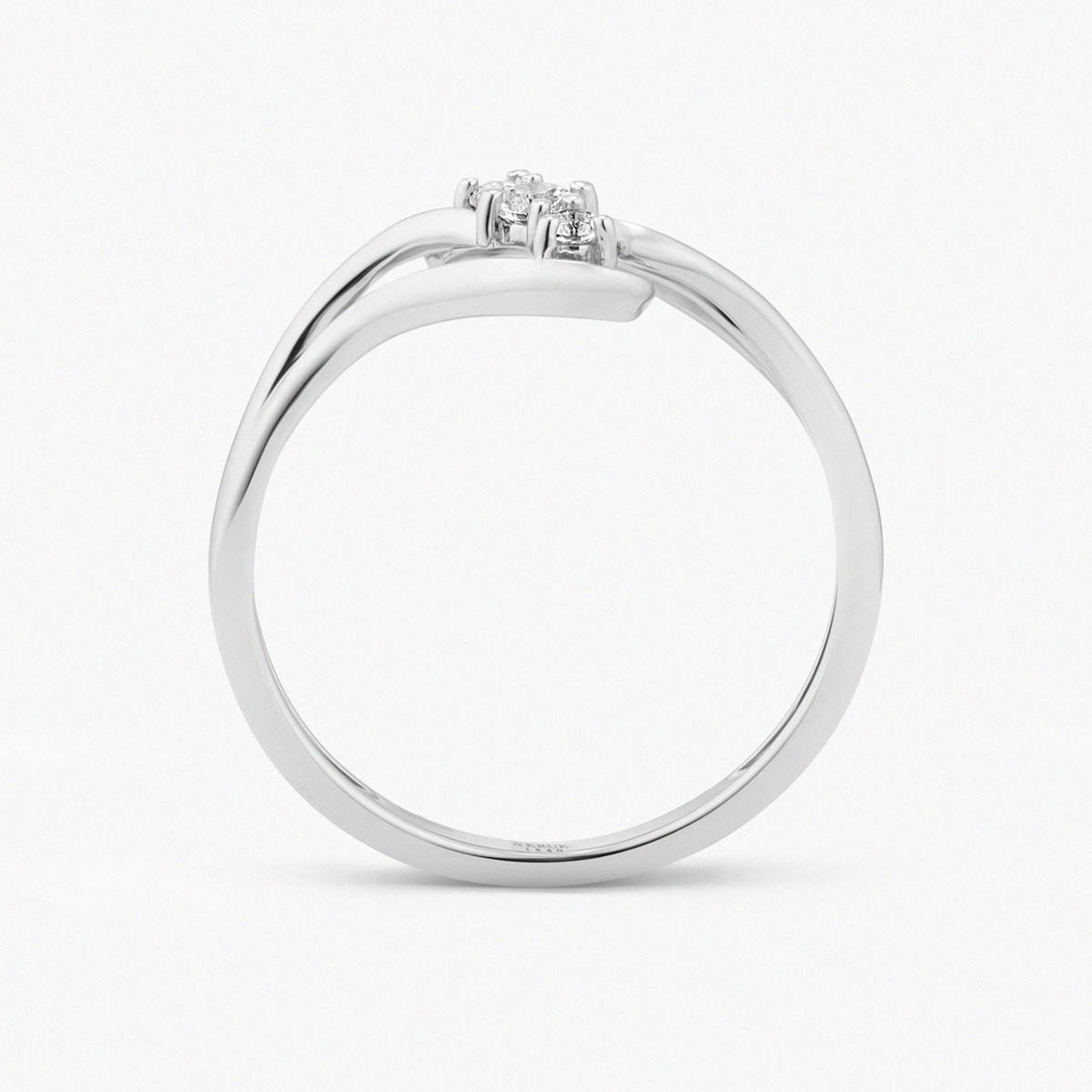 Pierścionek złoty Follow