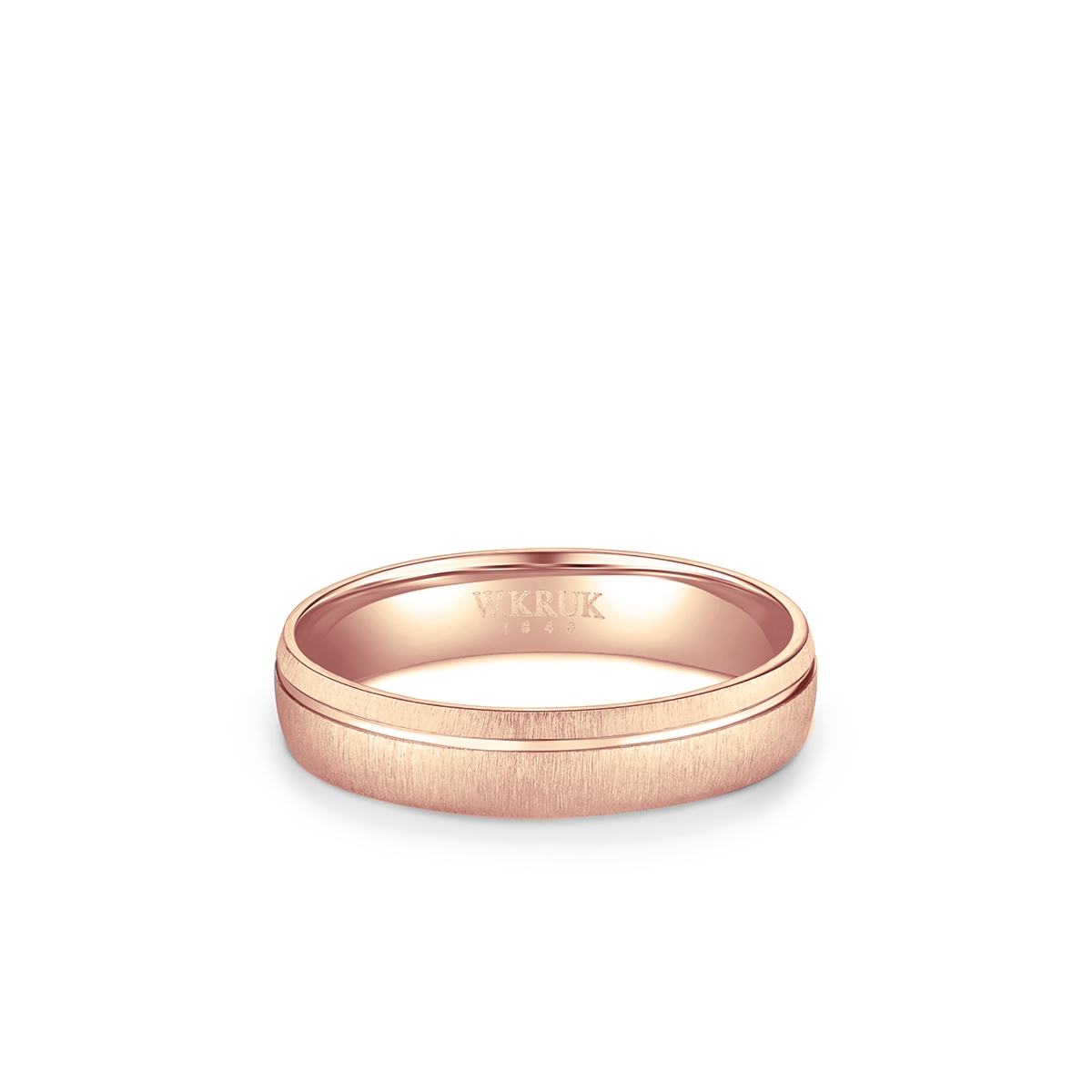 Obrączka złota FUTURA