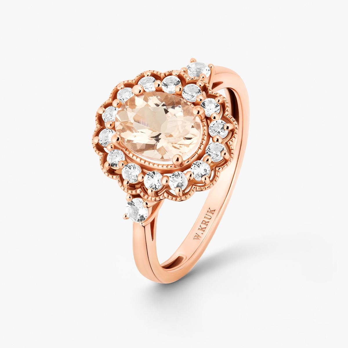 Pierścionek złoty Szekspirowska