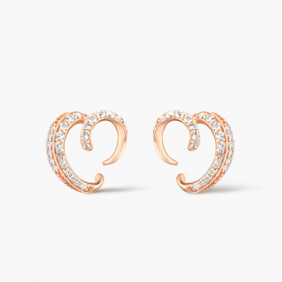 Kolczyki złote Balerina