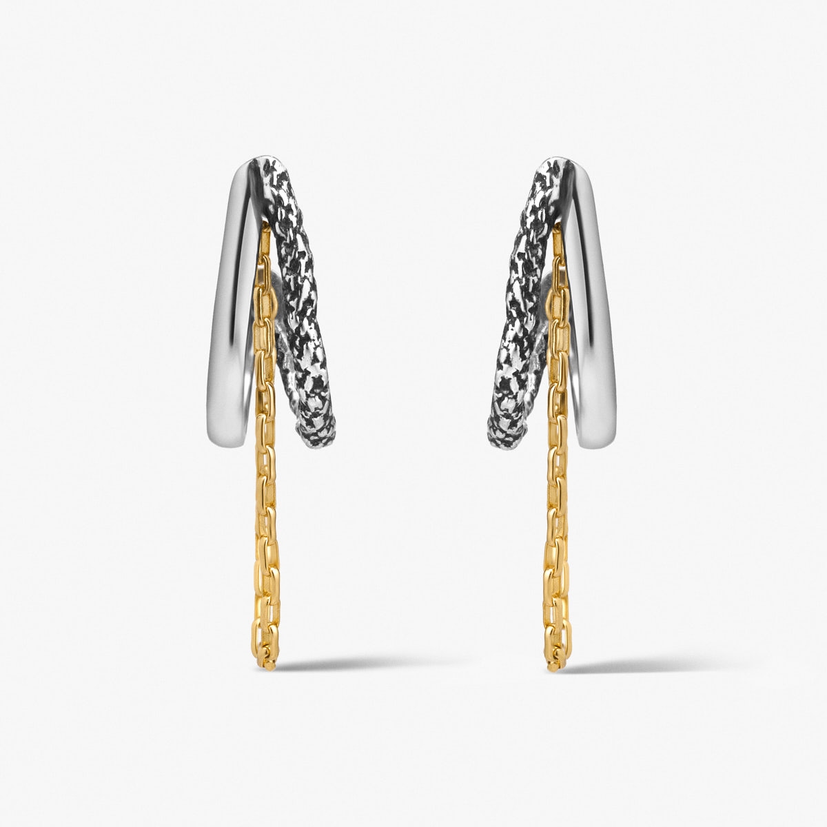 Kolczyki srebrne Freedom Forever