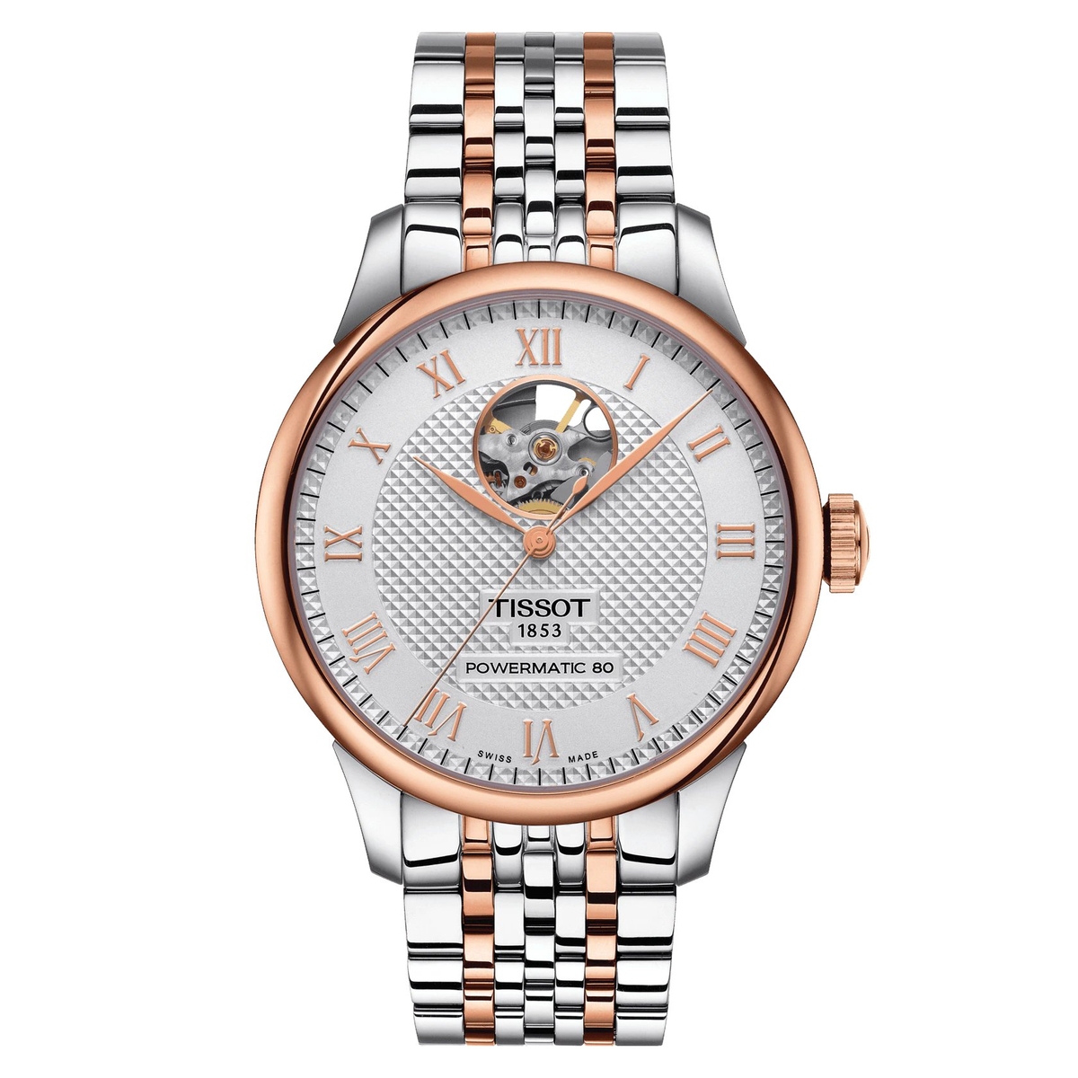 TISSOT LE LOCLE POWERMATIC 80 OPEN HEART