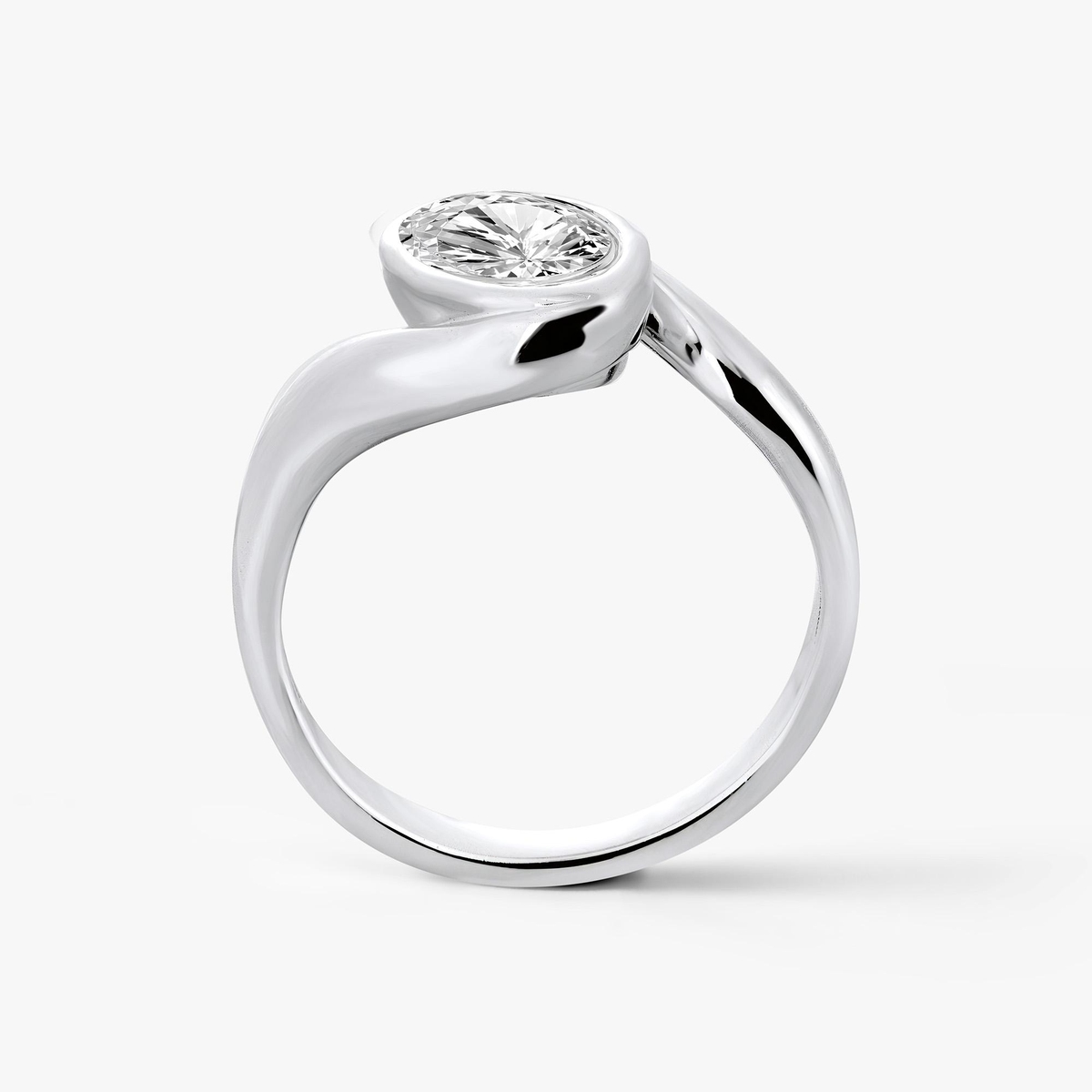 Pierścionek złoty Nuova