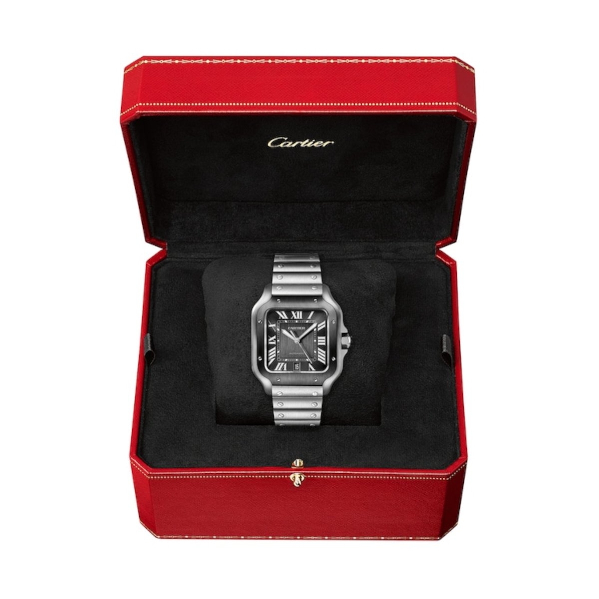 ZEGAREK CARTIER SANTOS DE CARTIER L