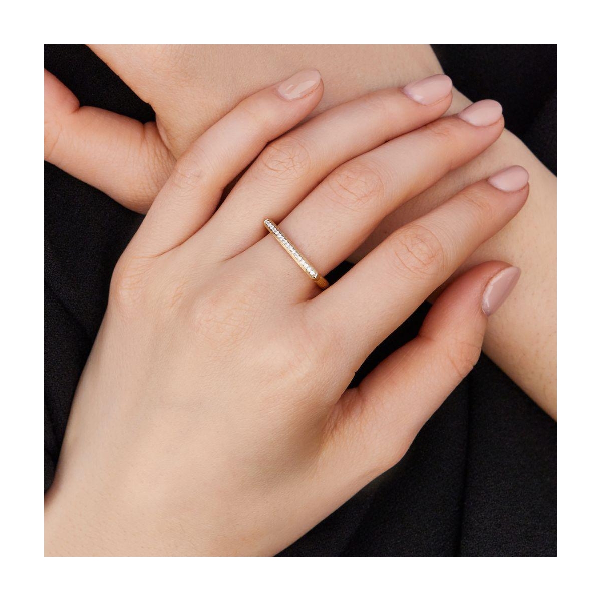 Pierścionek złoty NANIS