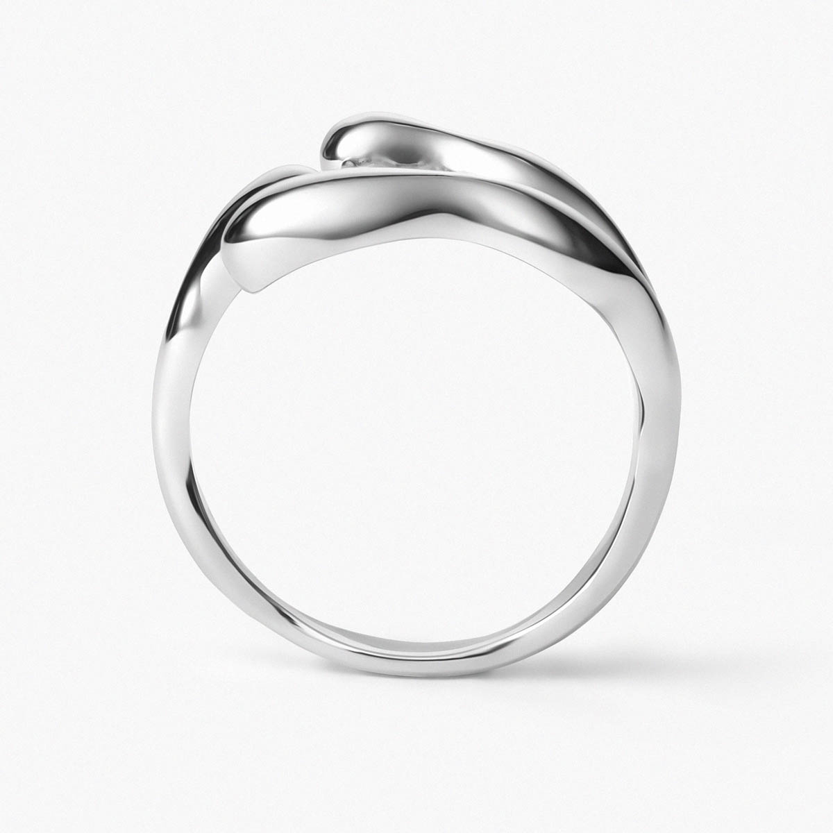 Pierścionek srebrny Modern