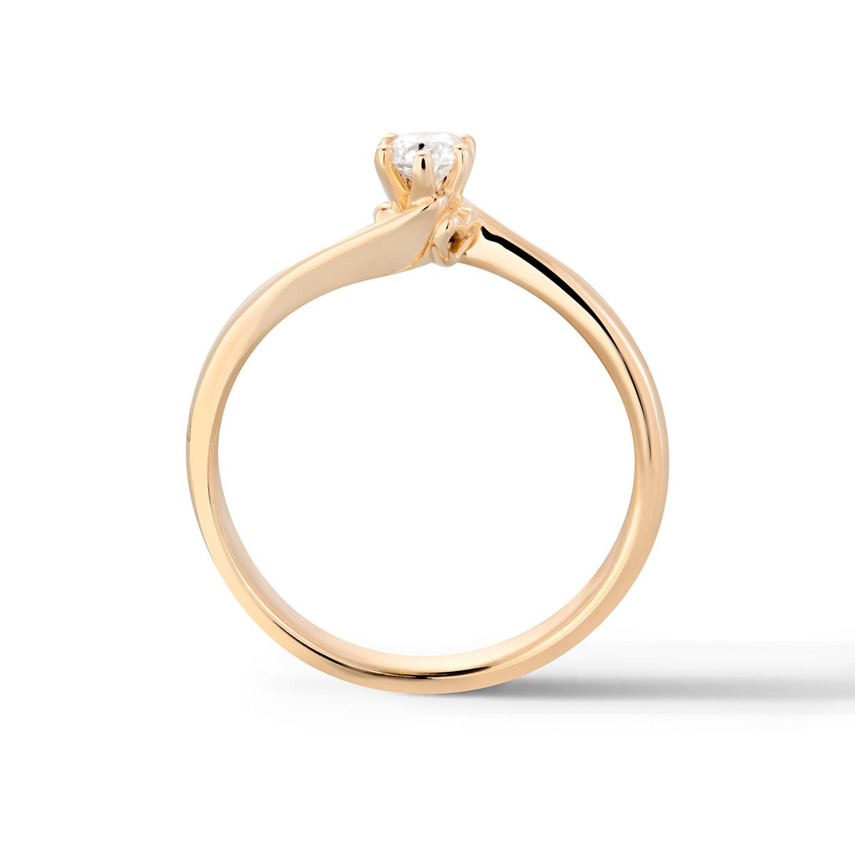 Pierścionek złoty Recarlo