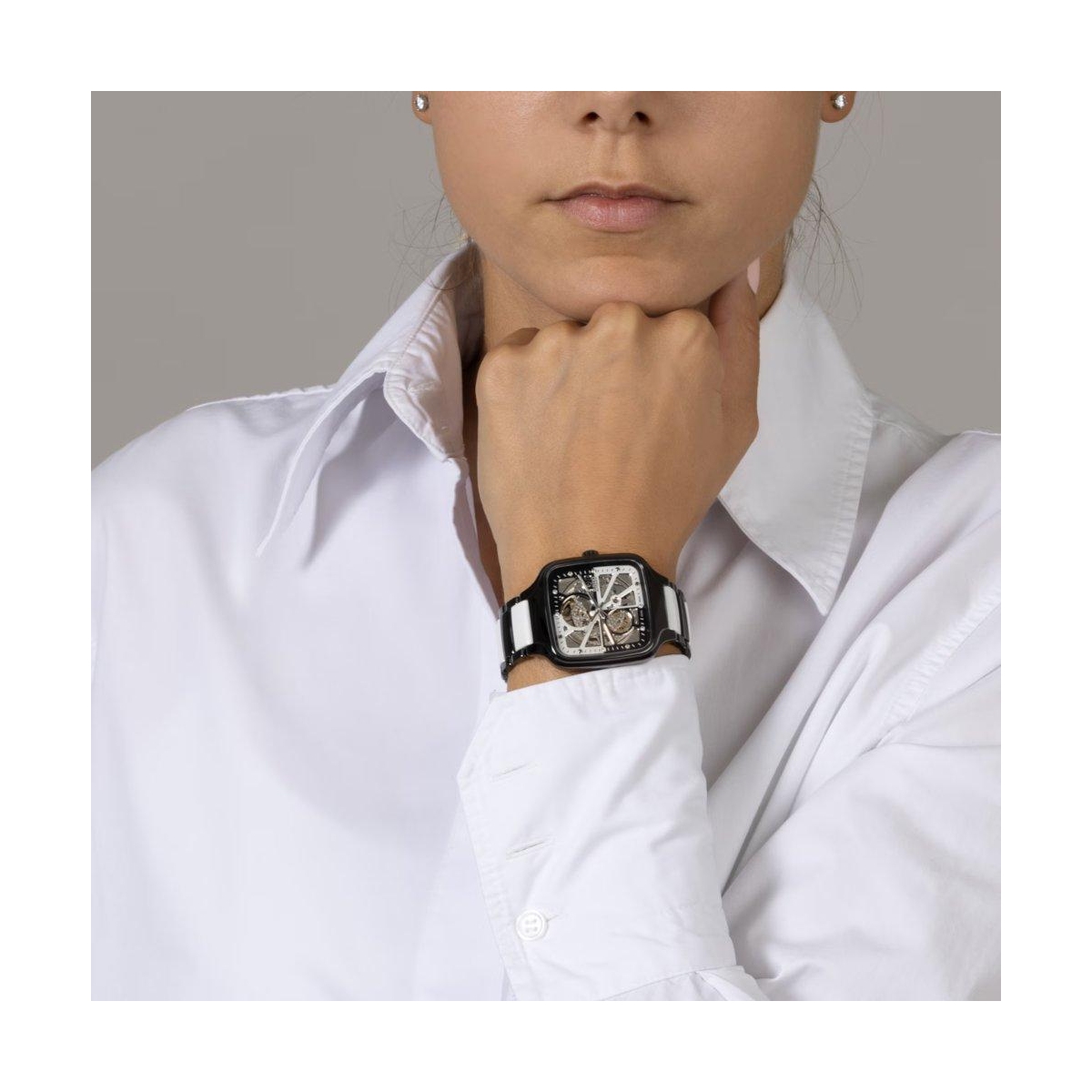 ZEGAREK RADO TRUE SQUARE AUTOMATIC OPEN HEART DIAMONDS LIMITED EDITION