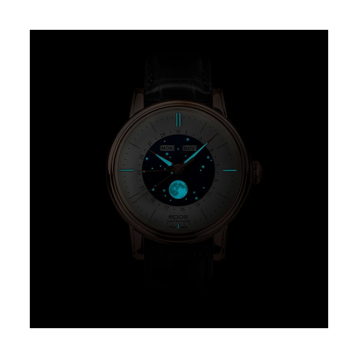 ZEGAREK EPOS ARTISTRY 3439 BM CLASSIC AUTOMATIC MOONPHASE