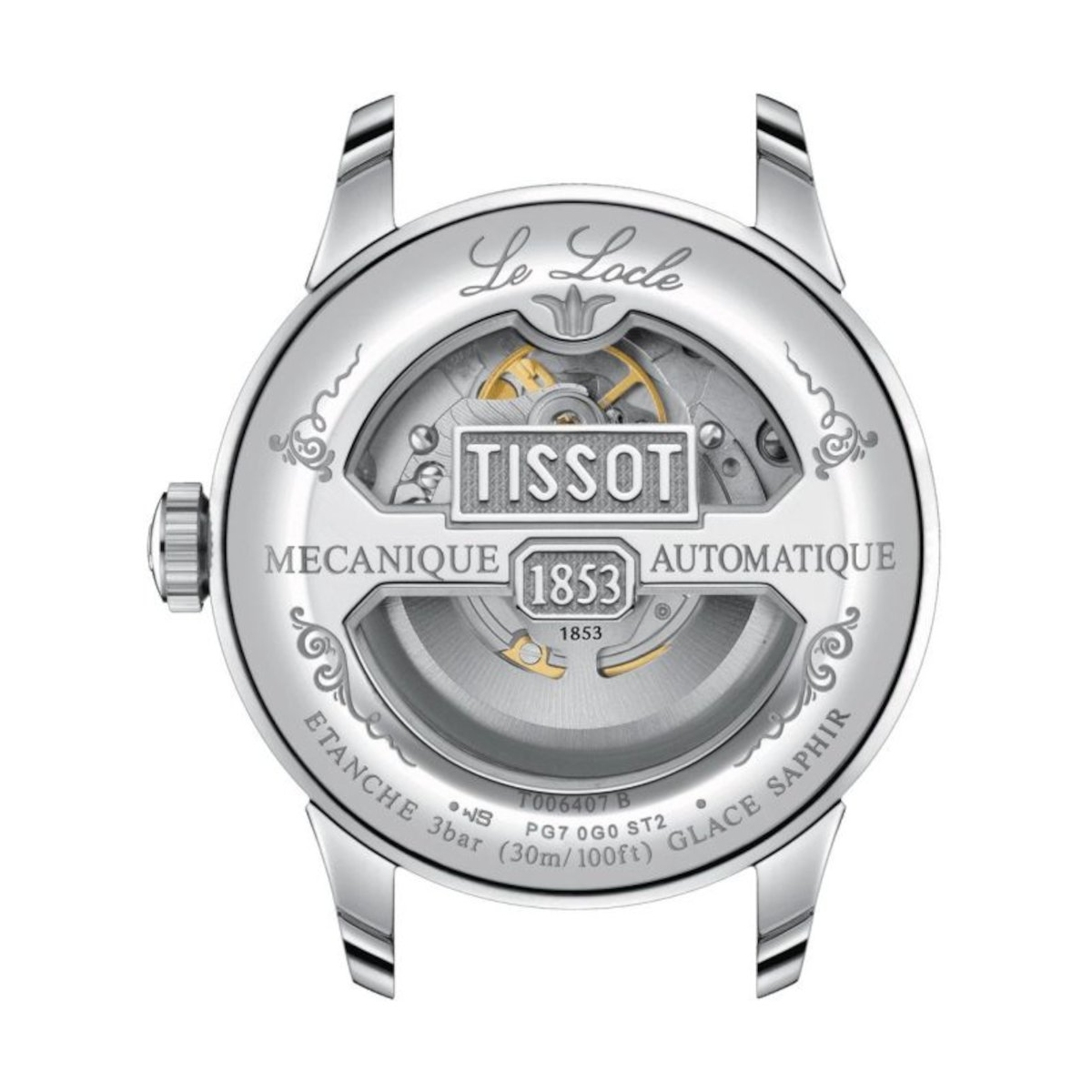 TISSOT LE LOCLE POWERMATIC 80 OPEN HEART