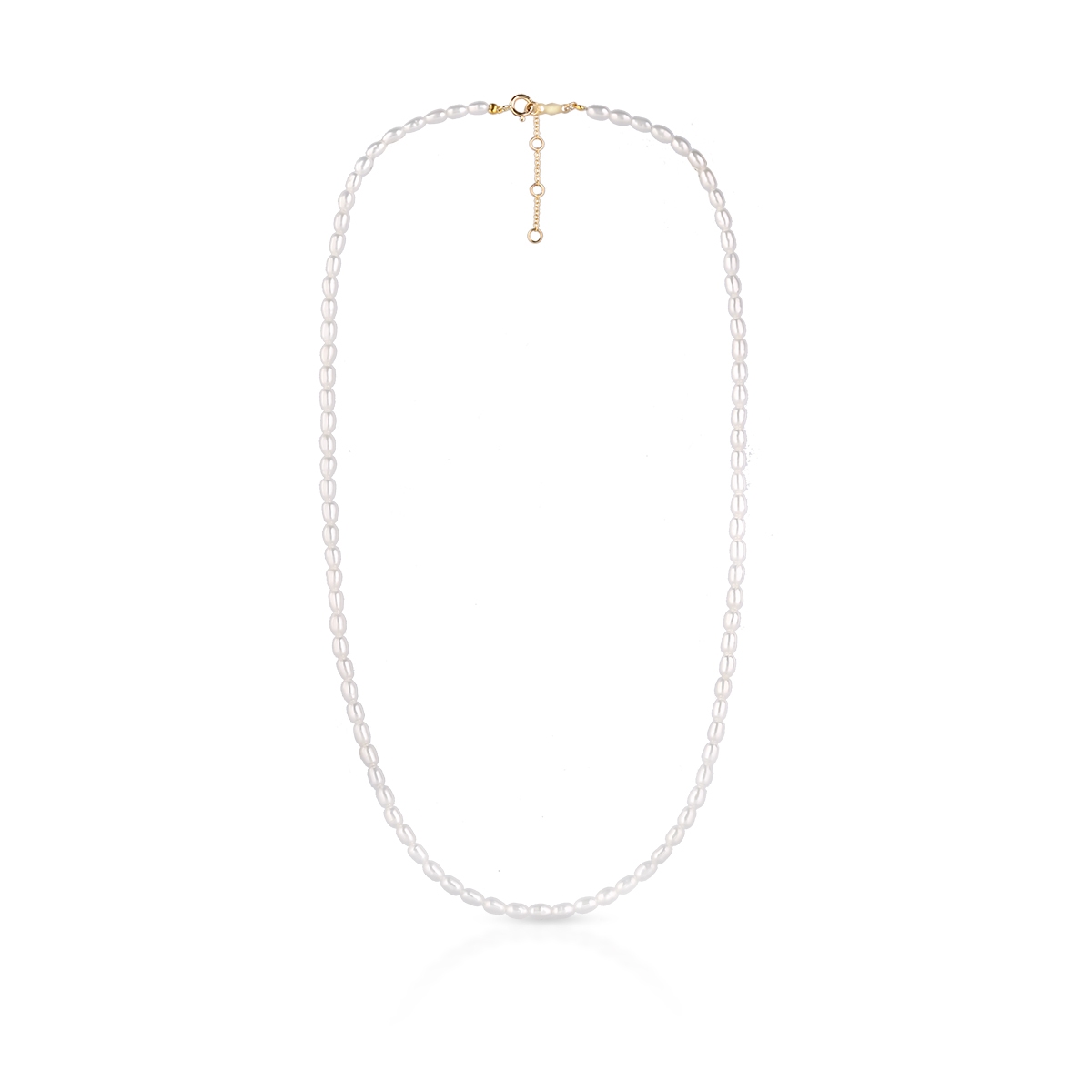 Naszyjnik złoty z perłami