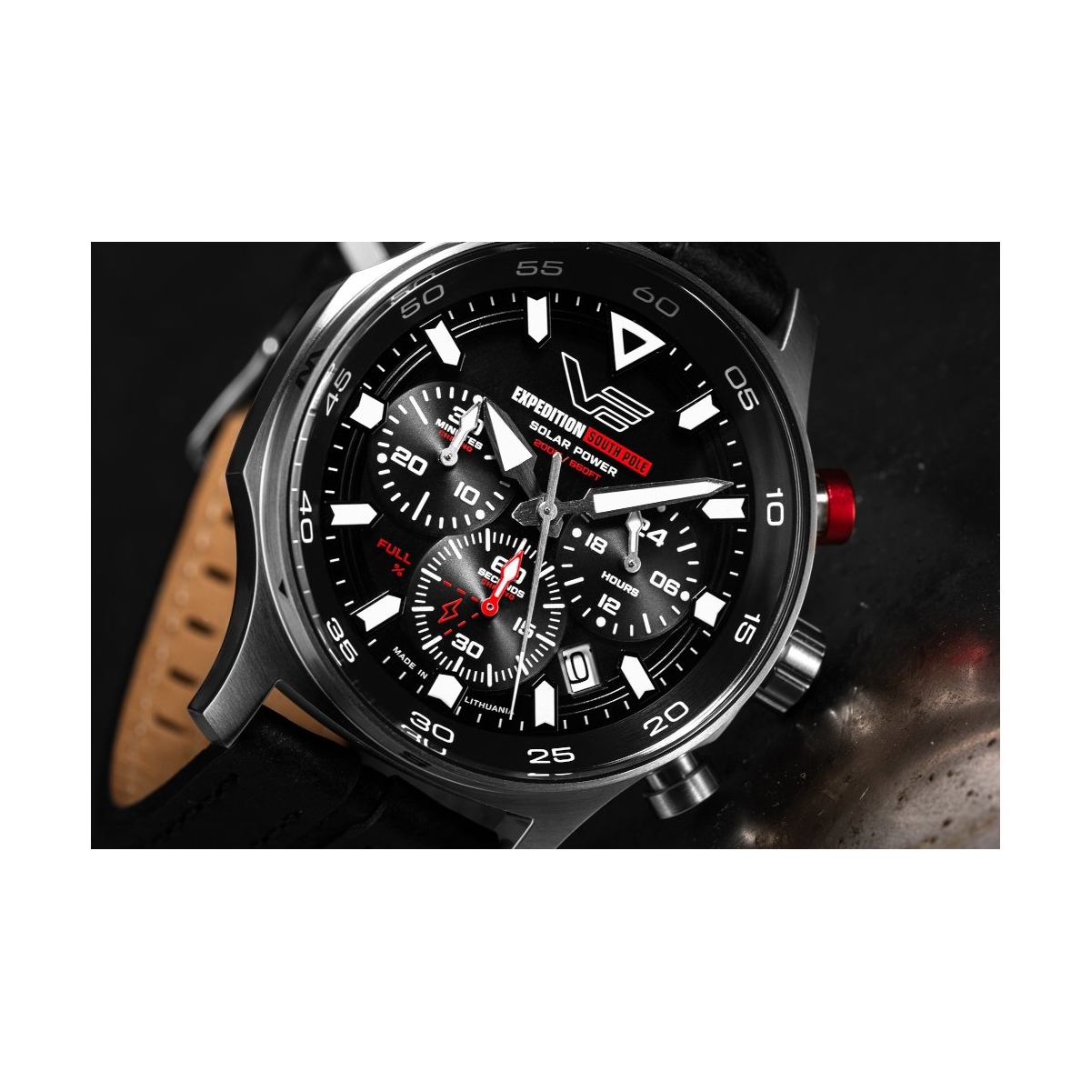 ZEGAREK VOSTOK EUROPE EXPEDITION SOUTH POLE SOLAR CHRONO