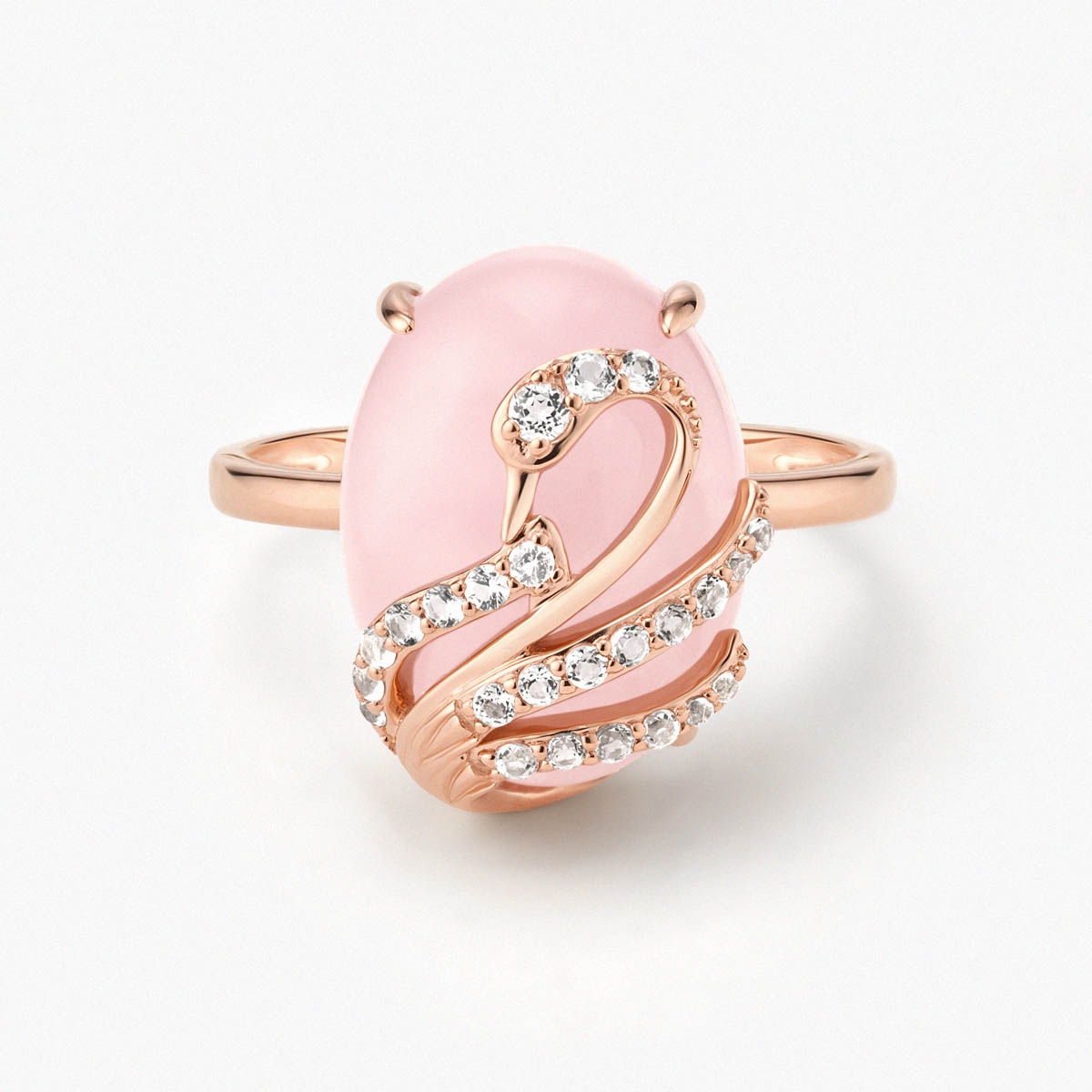 Pierścionek złoty Balerina