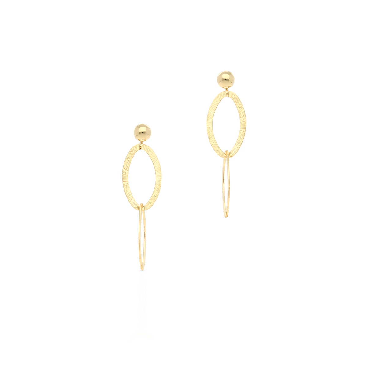 Kolczyki srebrne długie