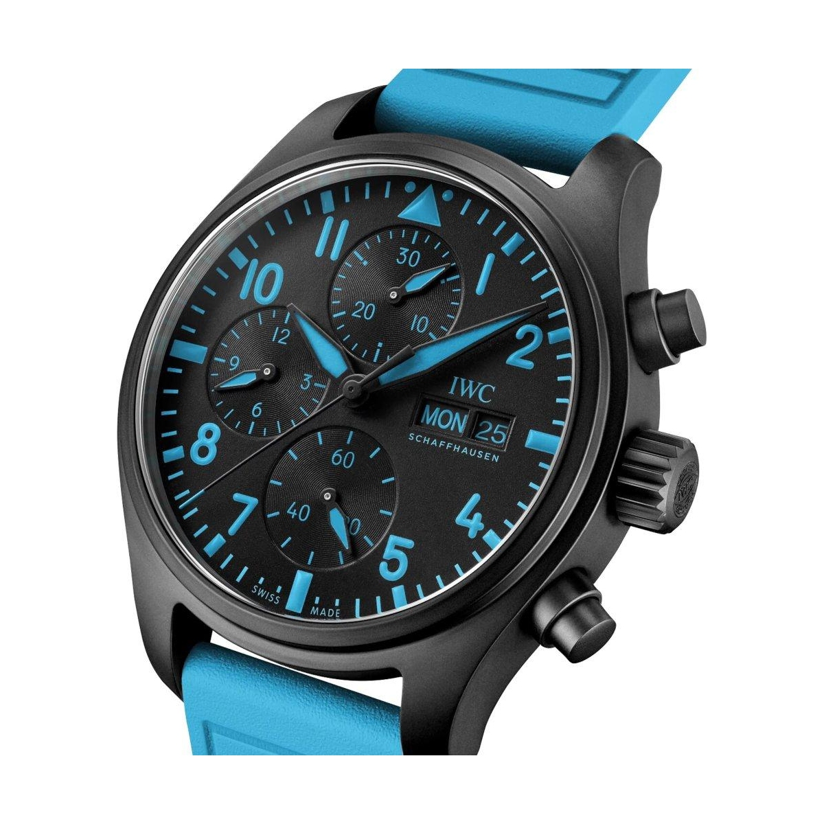 ZEGAREK IWC SCHAFFHAUSEN PILOT'S CHRONOGRAPH 41 GEORGE RUSSELL LIMITED EDITION