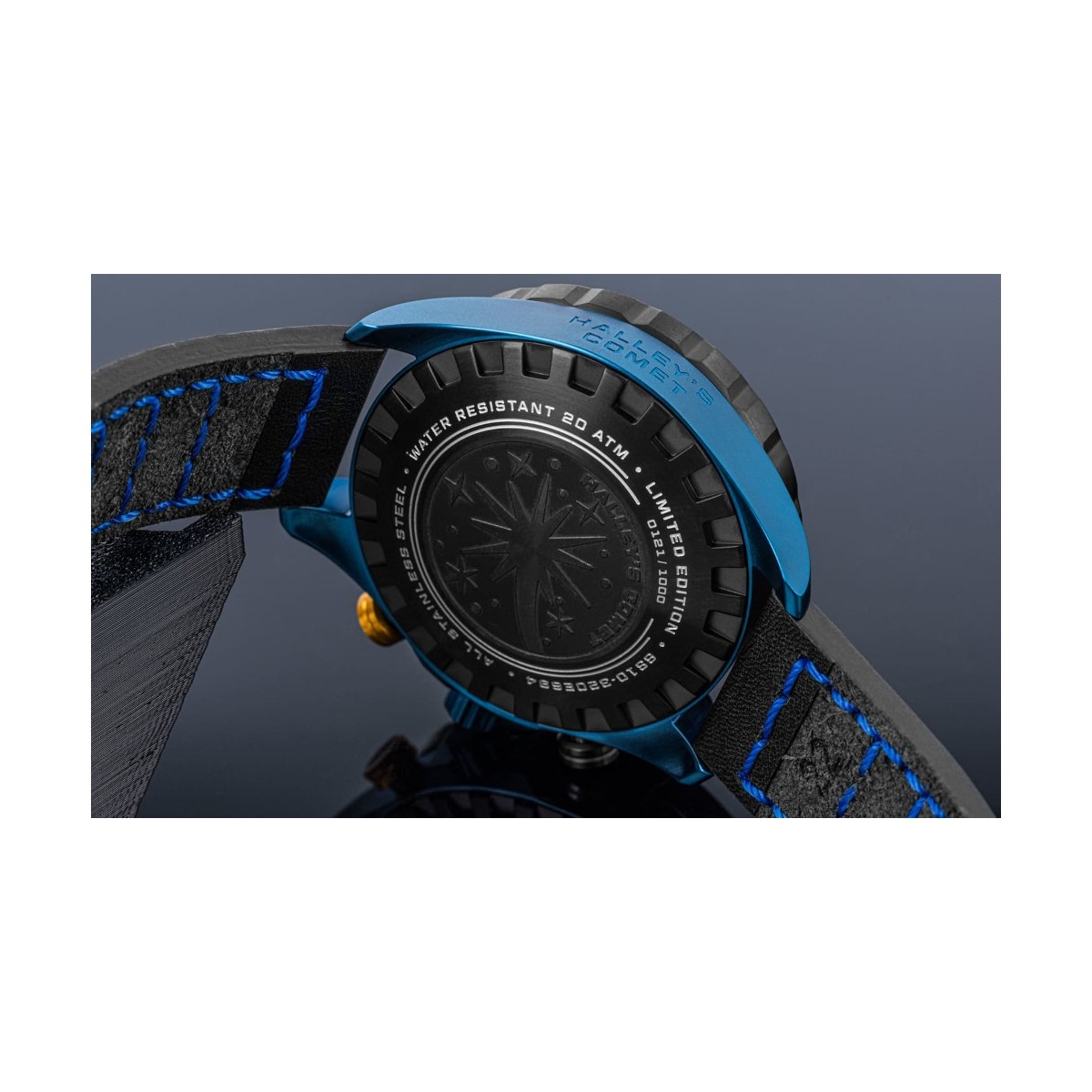 ZEGAREK VOSTOK EUROPE ALMAZ SPACE STATION CHRONO HALLEYS COMET SPECIAL EDITION