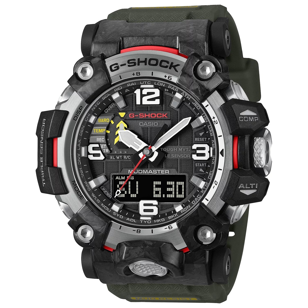 ZEGAREK G-SHOCK Mudmaster Carbon Core Guard