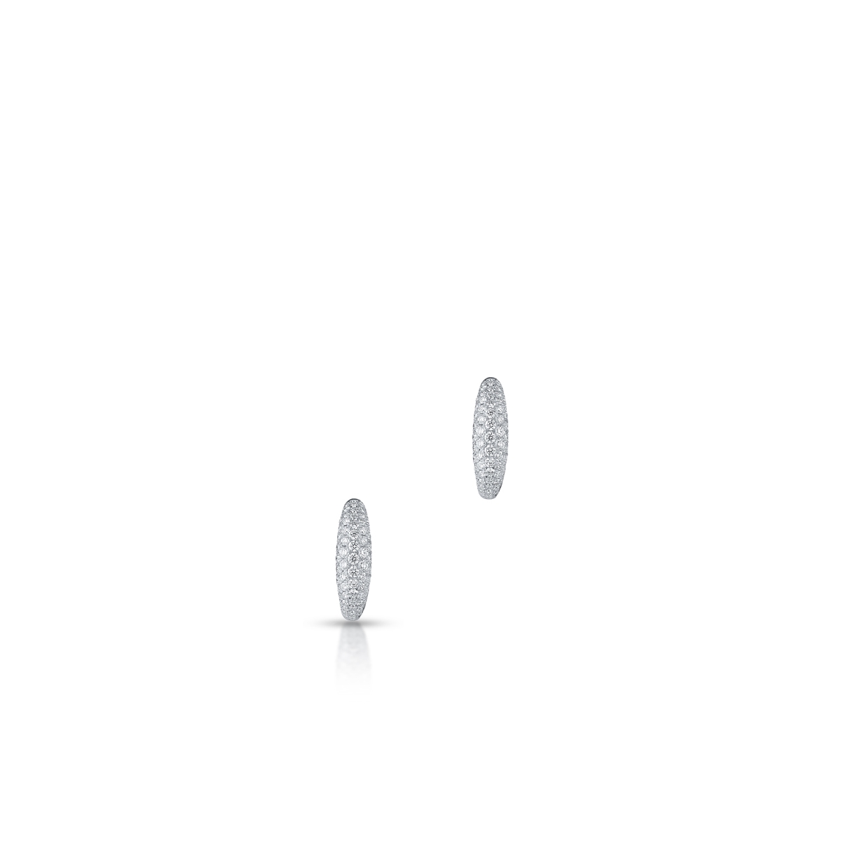 Kolczyki białe złoto z brylantami