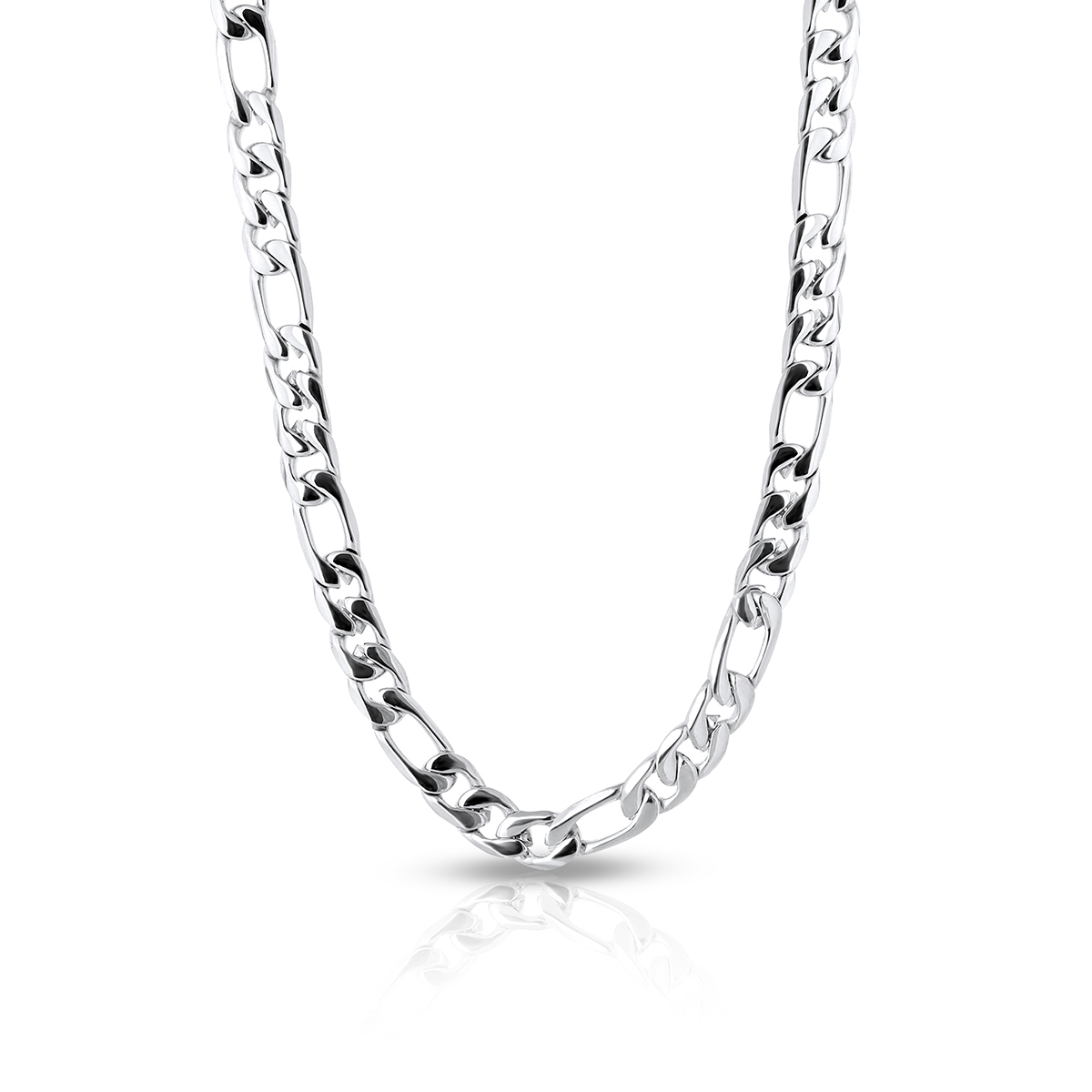 Łańcuszek stalowy figaro