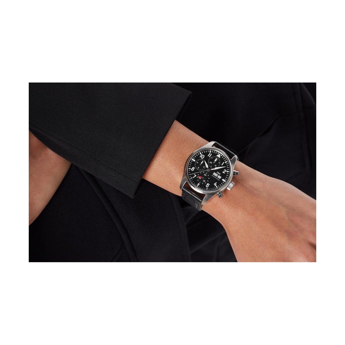 ZEGAREK IWC SCHAFFHAUSEN PILOT'S CHRONOGRAPH