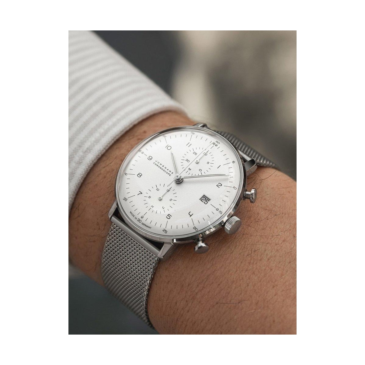 ZEGAREK JUNGHANS MAX BILL CHRONOSCOPE