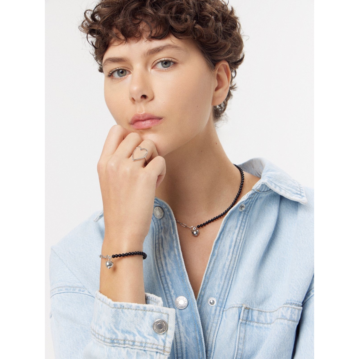 Naszyjnik srebrny ATELIER