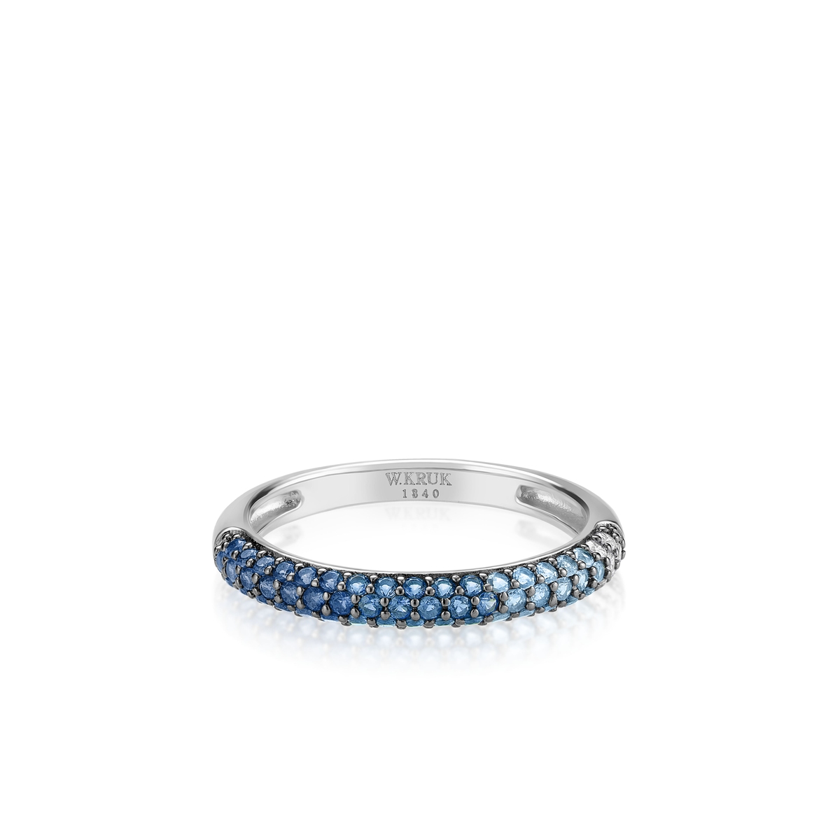 Pierścionek srebrny Preludium