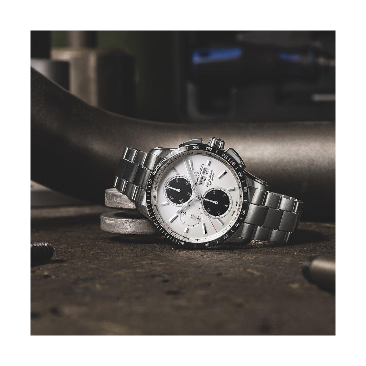 ZEGAREK MAURICE LACROIX PONTOS S AUTOMATIC CHRONOGRAPH