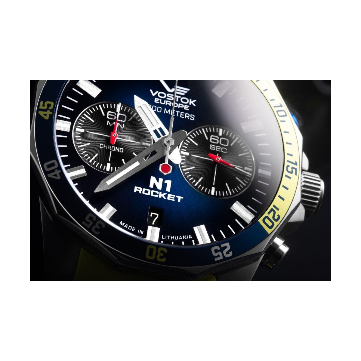 ZEGAREK VOSTOK EUROPE ROCKET N-1 CHRONO