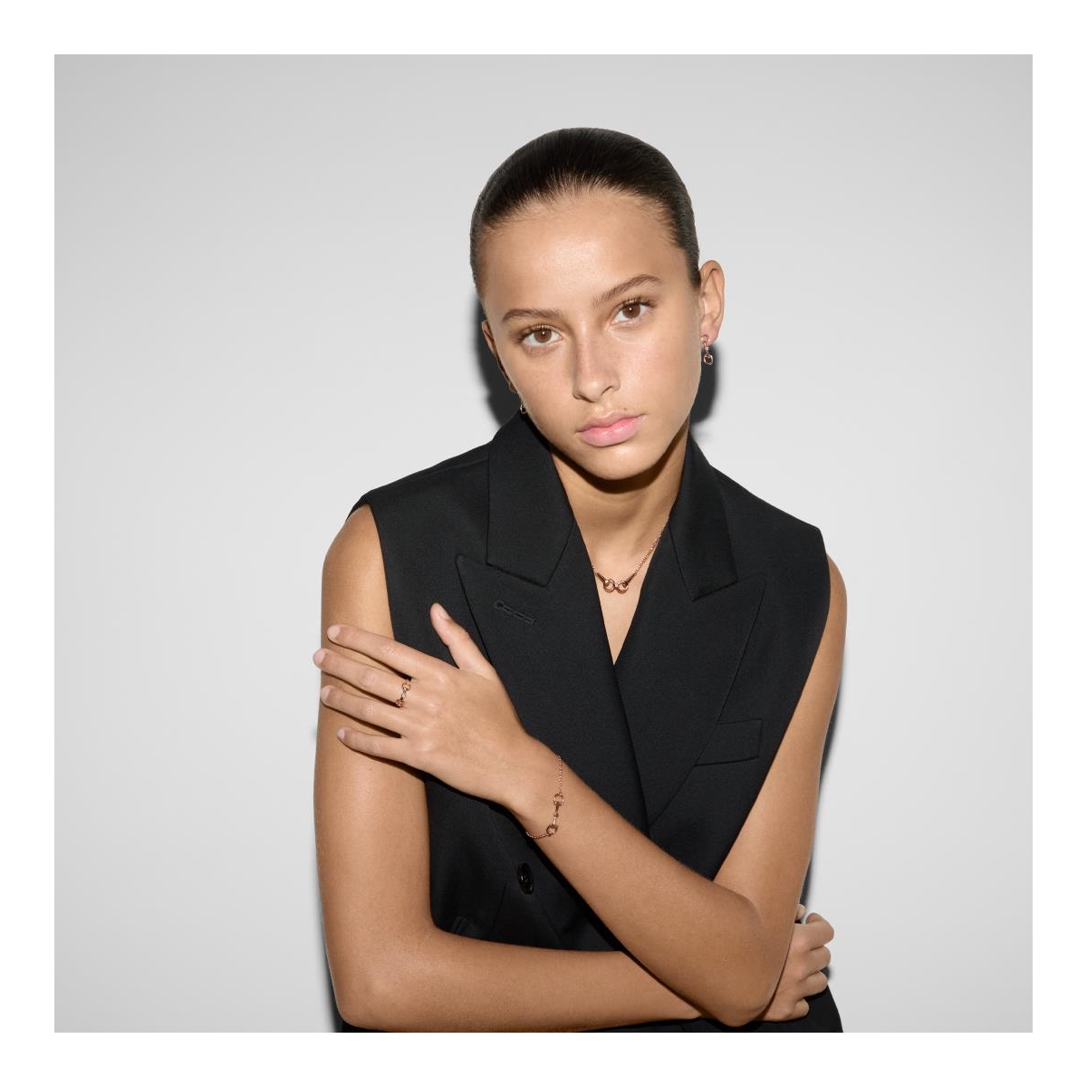 Bransoleta złota Gucci