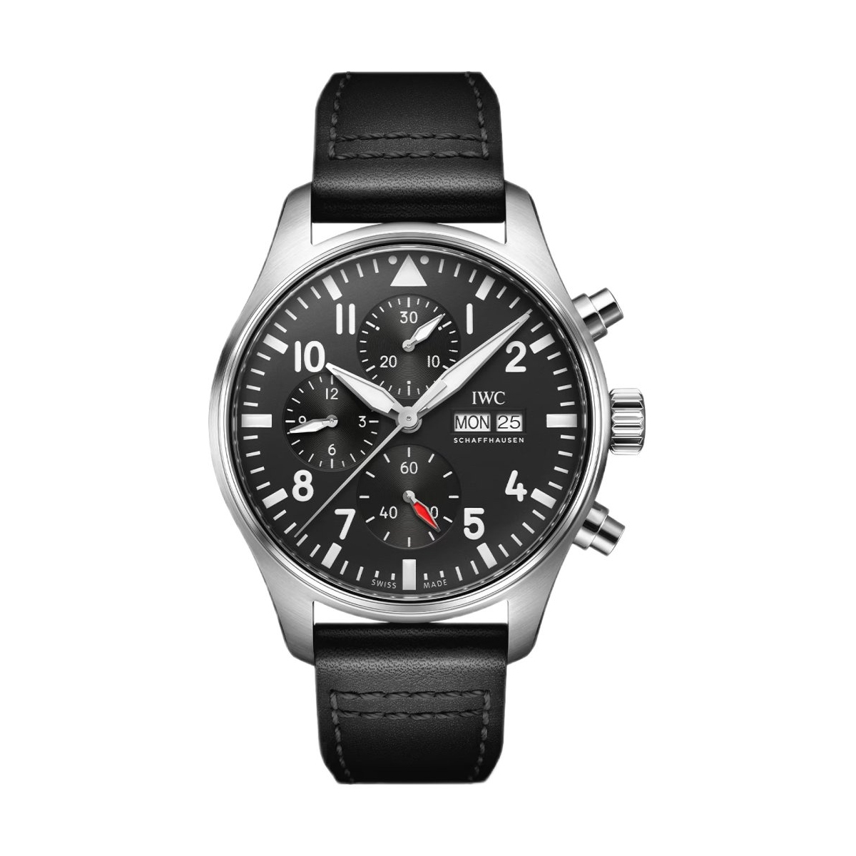 ZEGAREK IWC SCHAFFHAUSEN PILOT'S AUTOMATIC CHRONOGRAPH