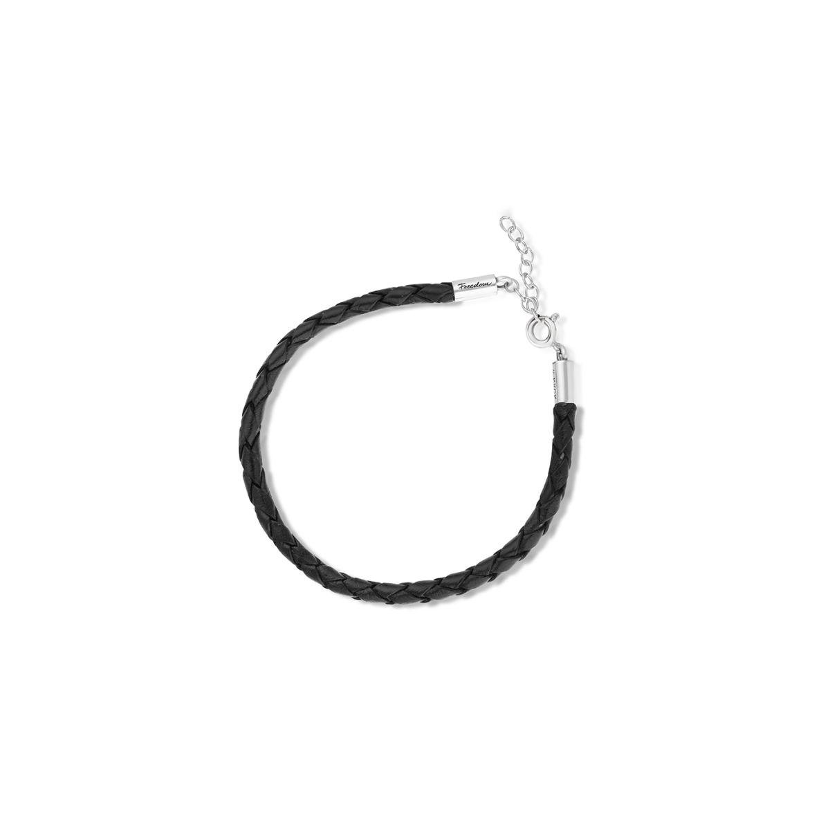 Bransoleta srebrna Freedom