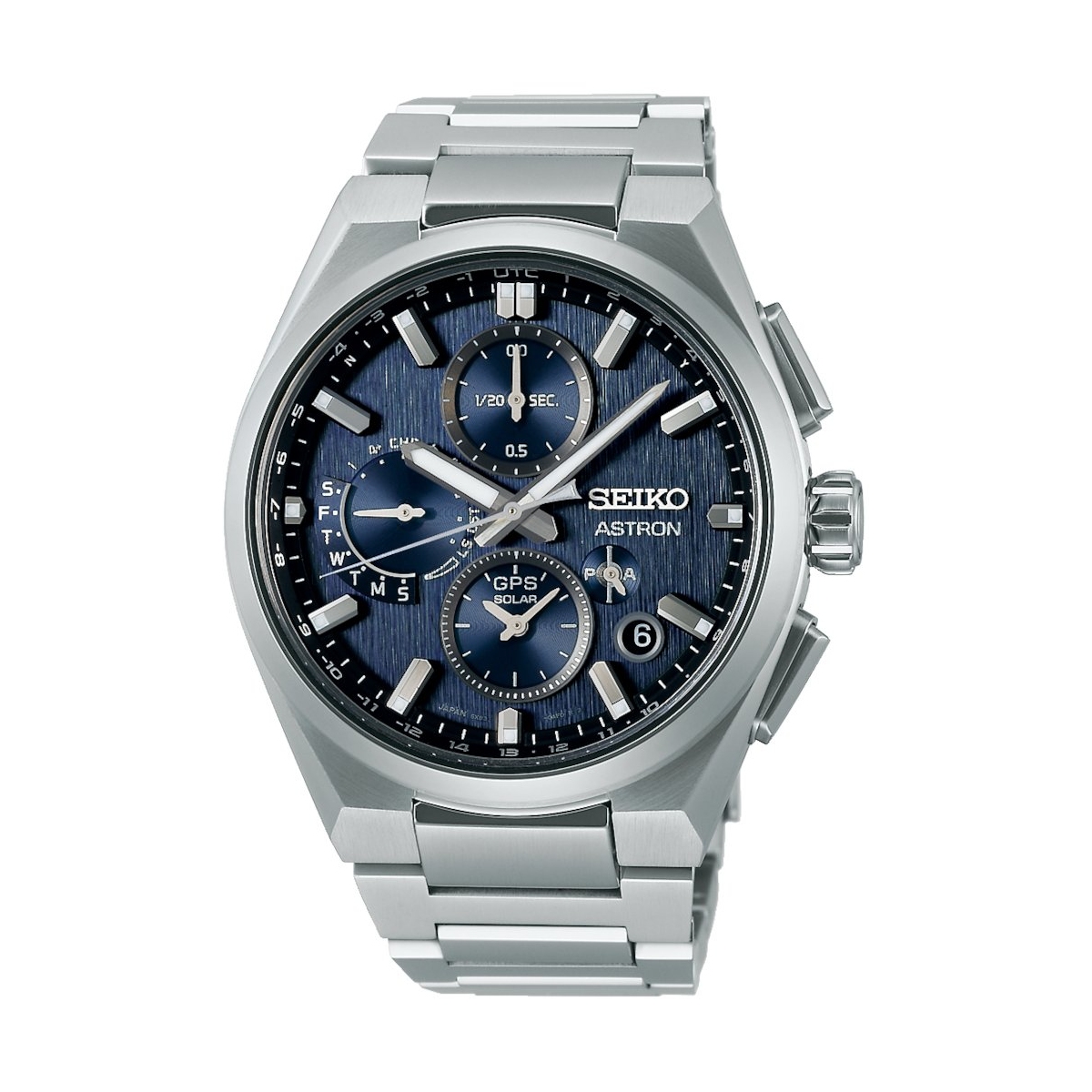 ZEGAREK SEIKO ASTRON GPS Solar 5X Dual-Time Chronograph