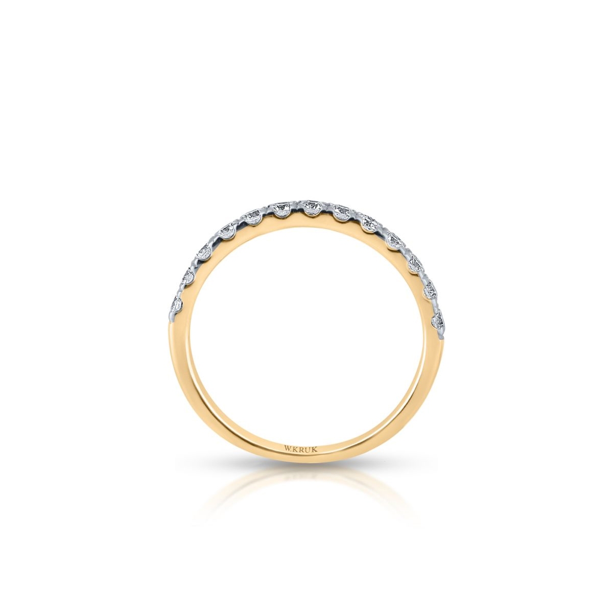 Pierścionek złoty W.KRUK