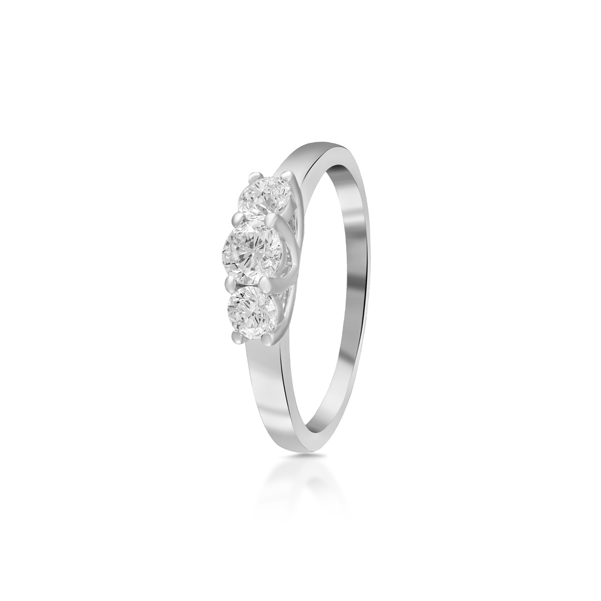 Pierścionek zaręczynowy złoty Wieczny