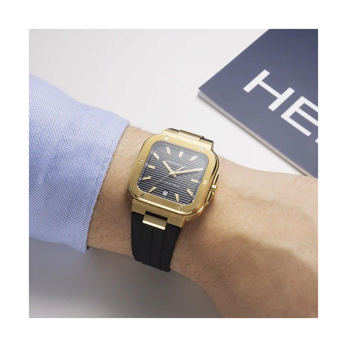 ZEGAREK HERBELIN CAP CAMARAT SQUARE AUTOMATIC