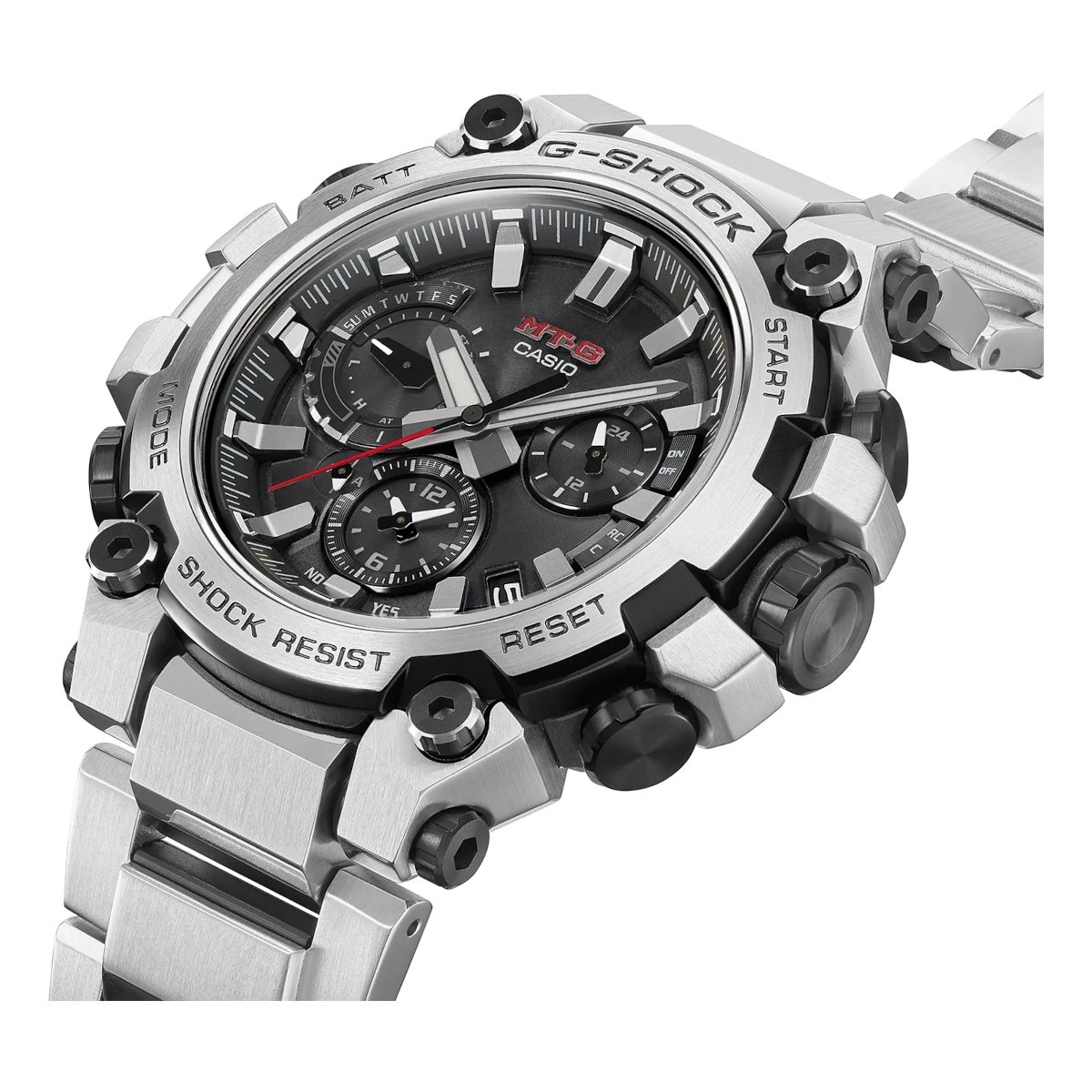 ZEGAREK G-SHOCK EXCLUSIVE Metal Twisted G Dual Core Guard