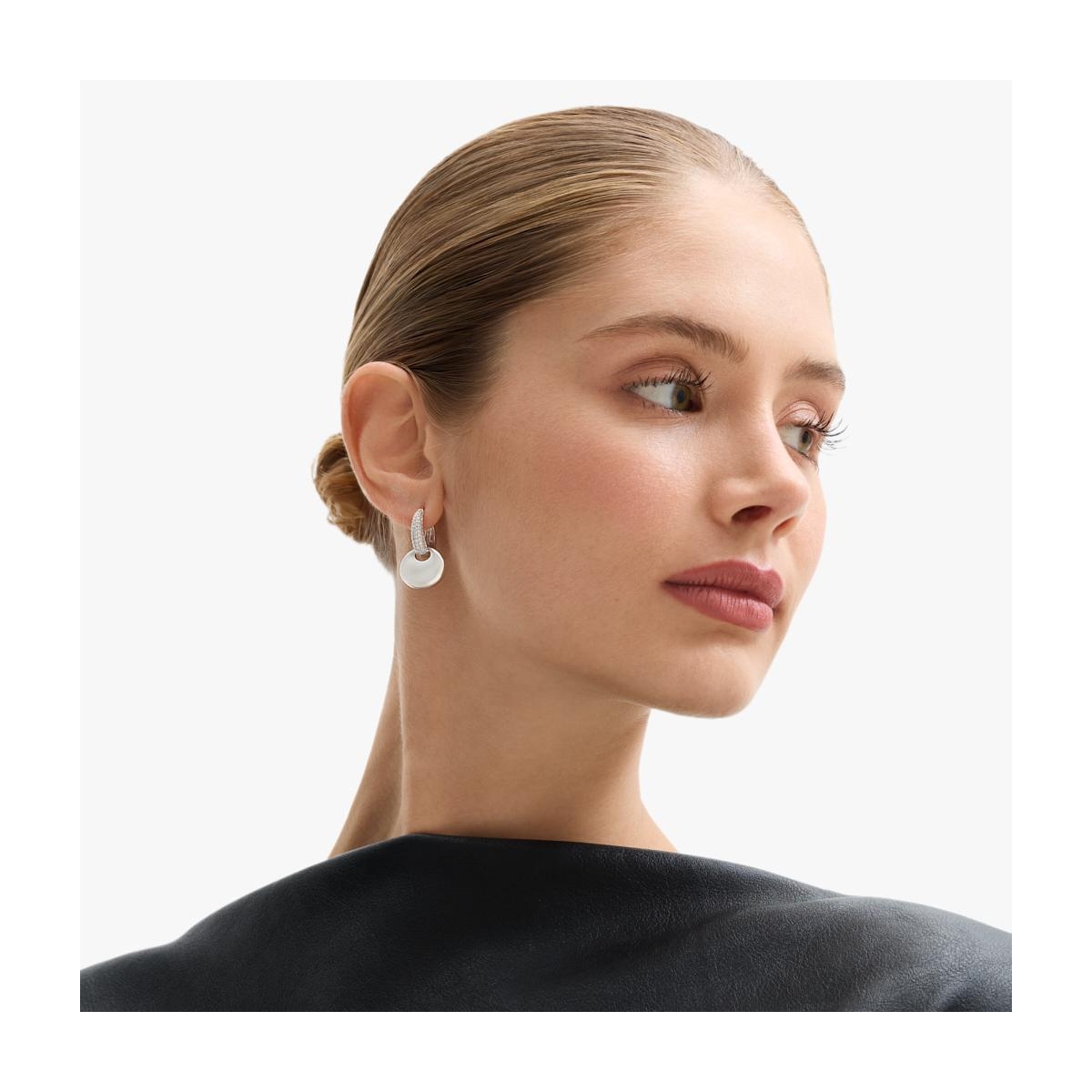 Kolczyki srebrne z cyrkoniami