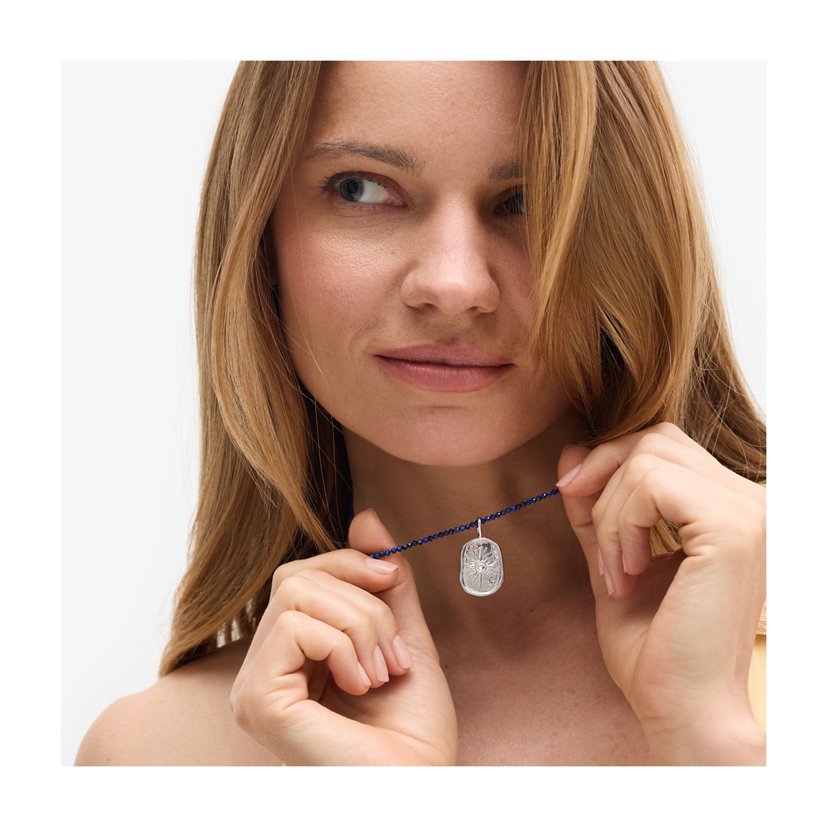 Naszyjnik srebrny Follow