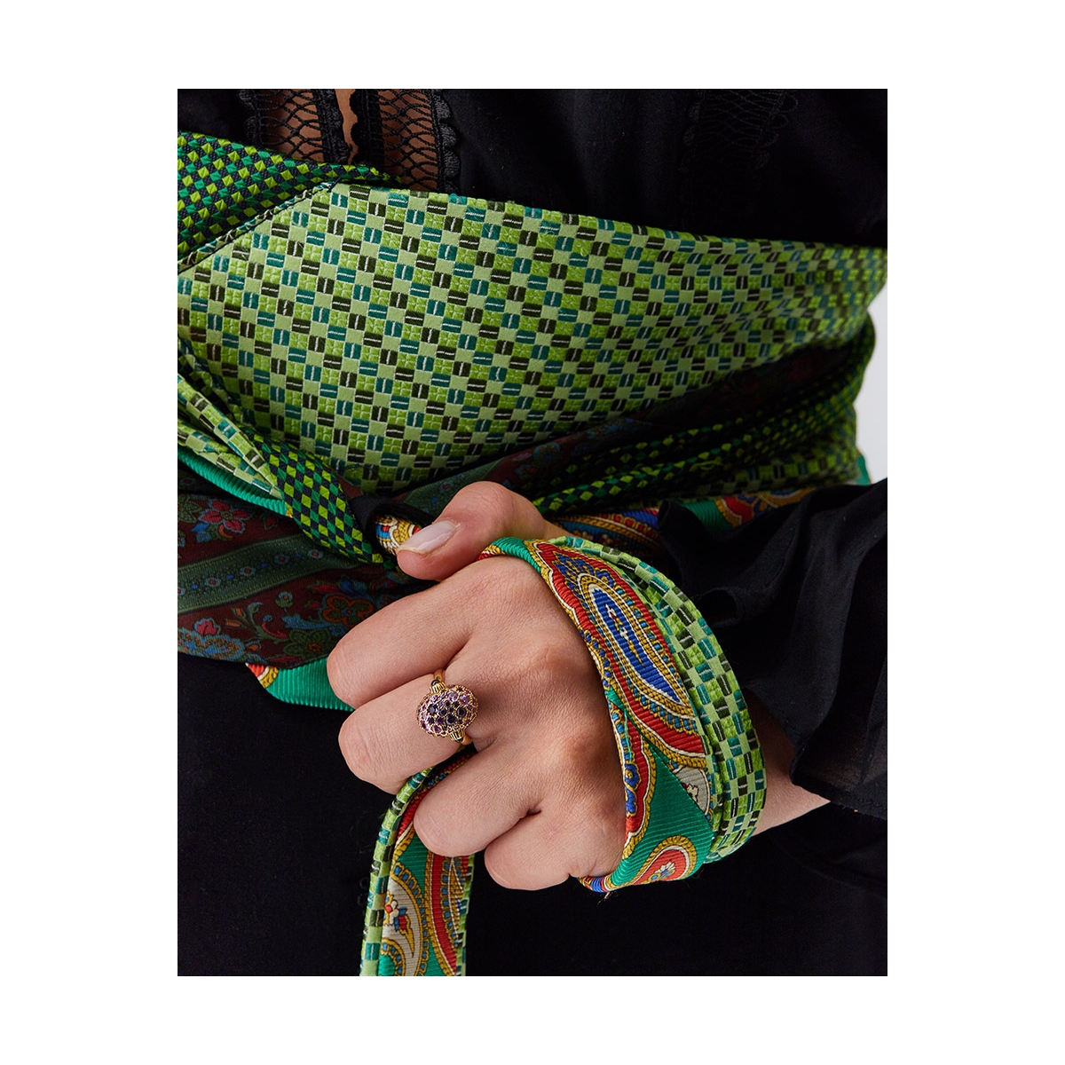 Pierścionek złoty Nanis