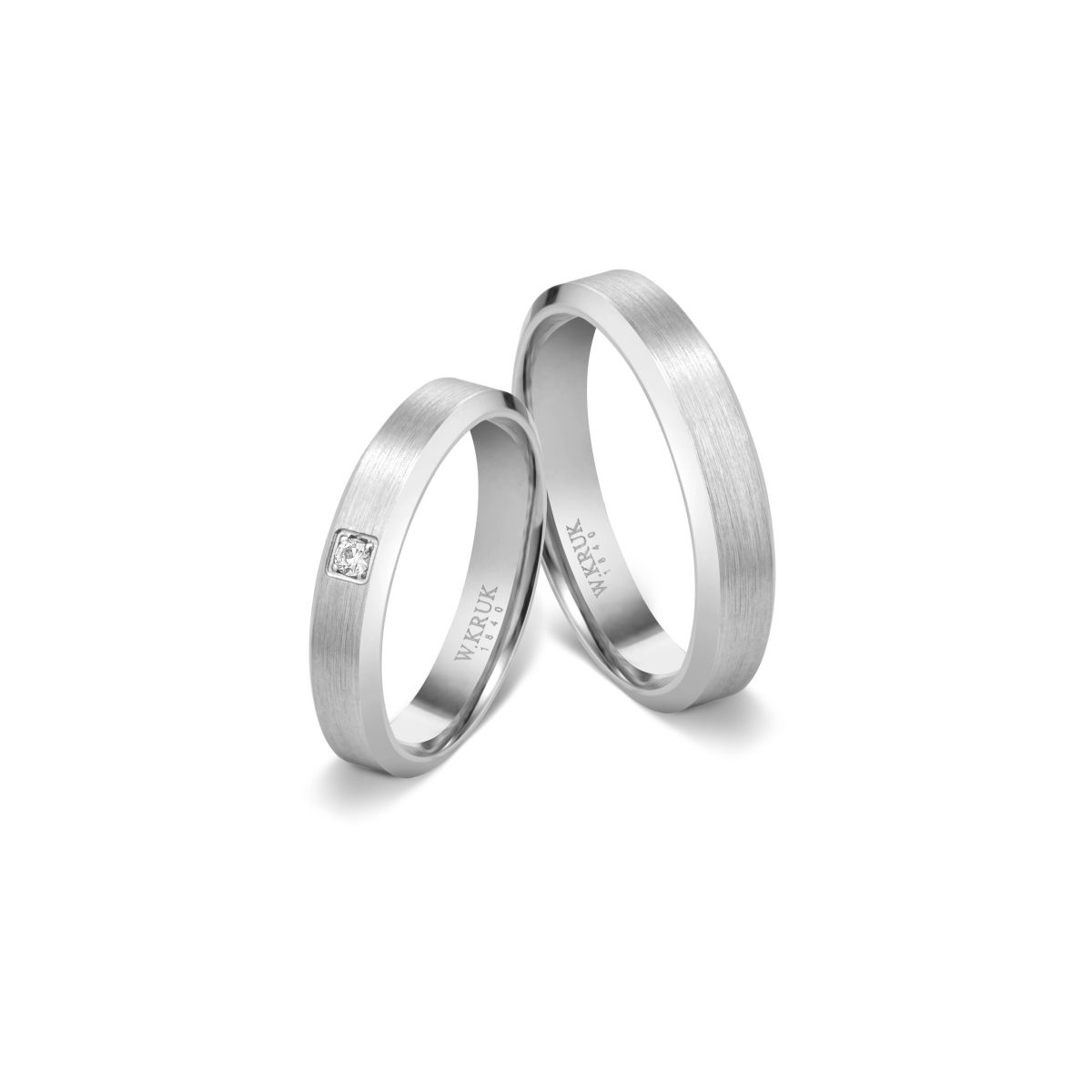 Obrączka złota CHAMONIX męska