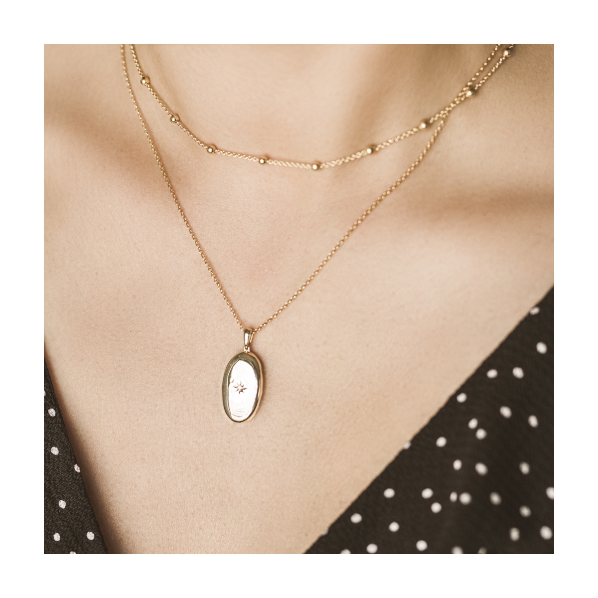 Wisiorek złoty Sekretnik