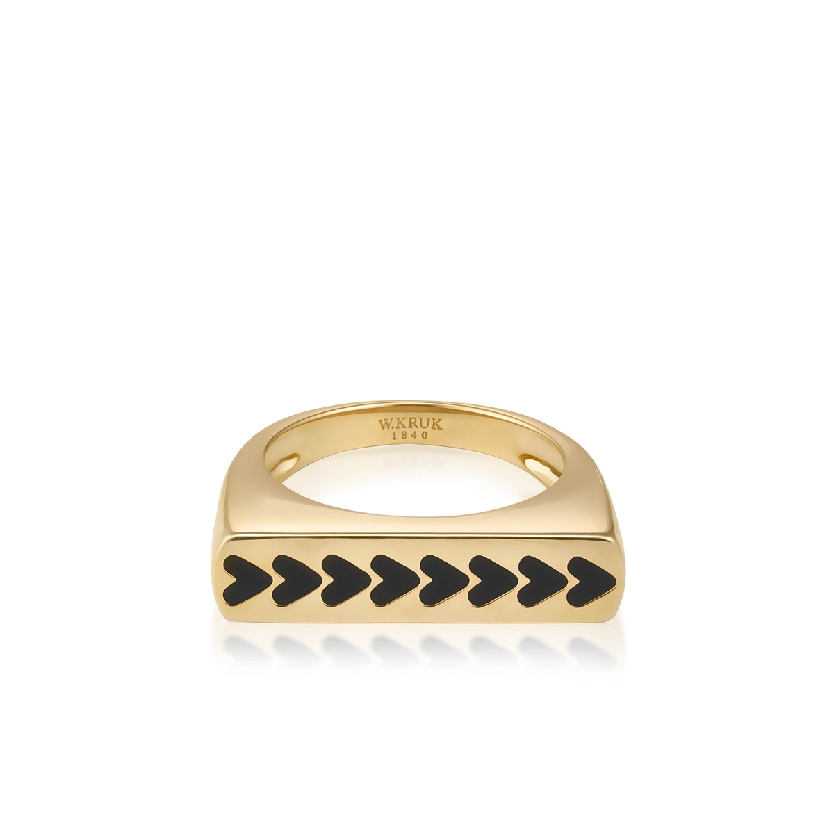 Pierścionek srebrny Longplay