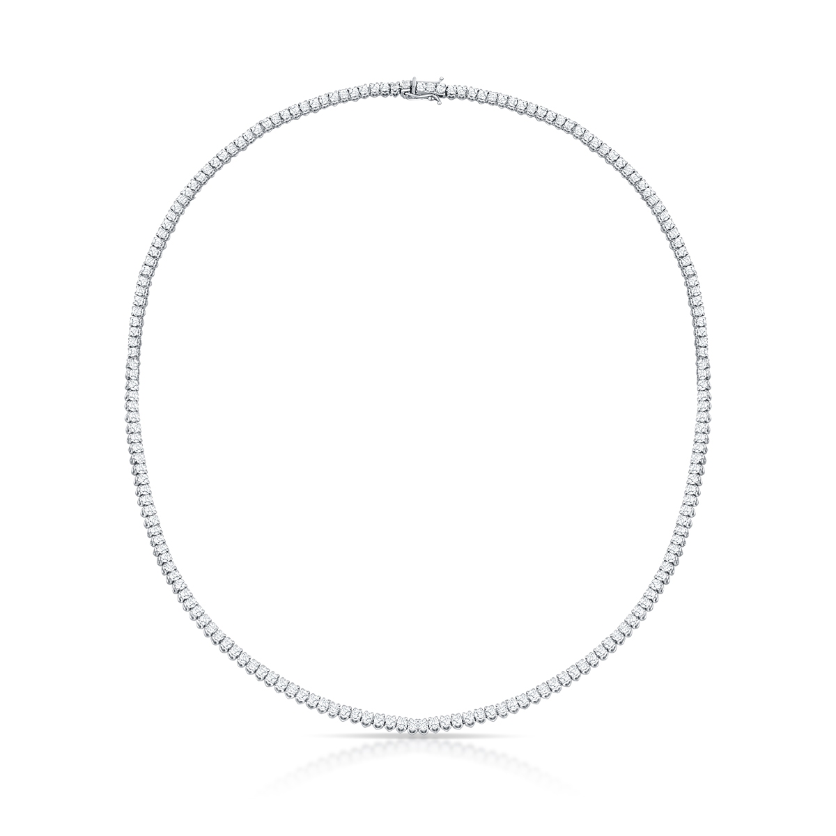 Naszyjnik białe złoto Recarlo