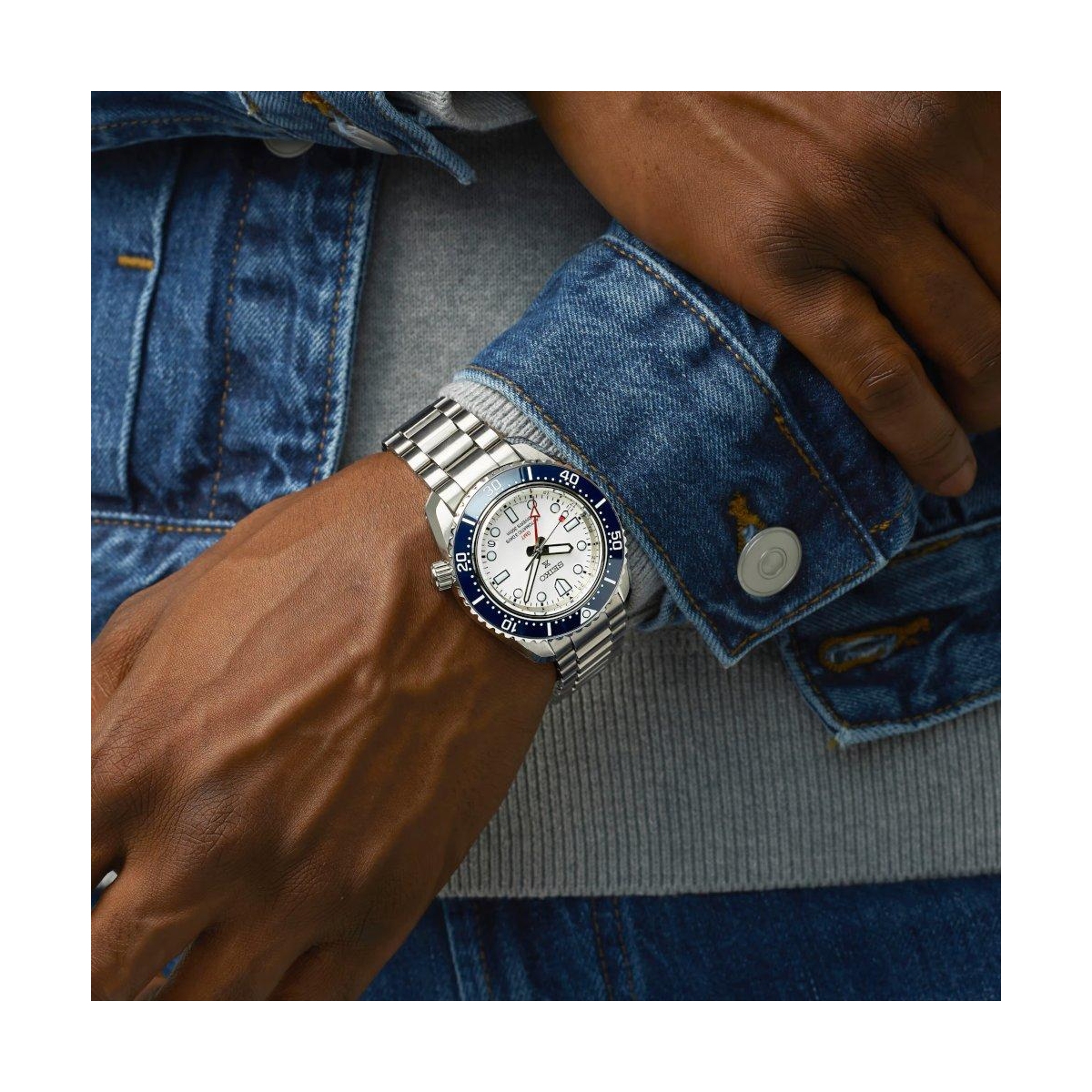 ZEGAREK SEIKO PROSPEX 1968 HERITAGE DIVER'S GMT 60TH ANNIVERSARY